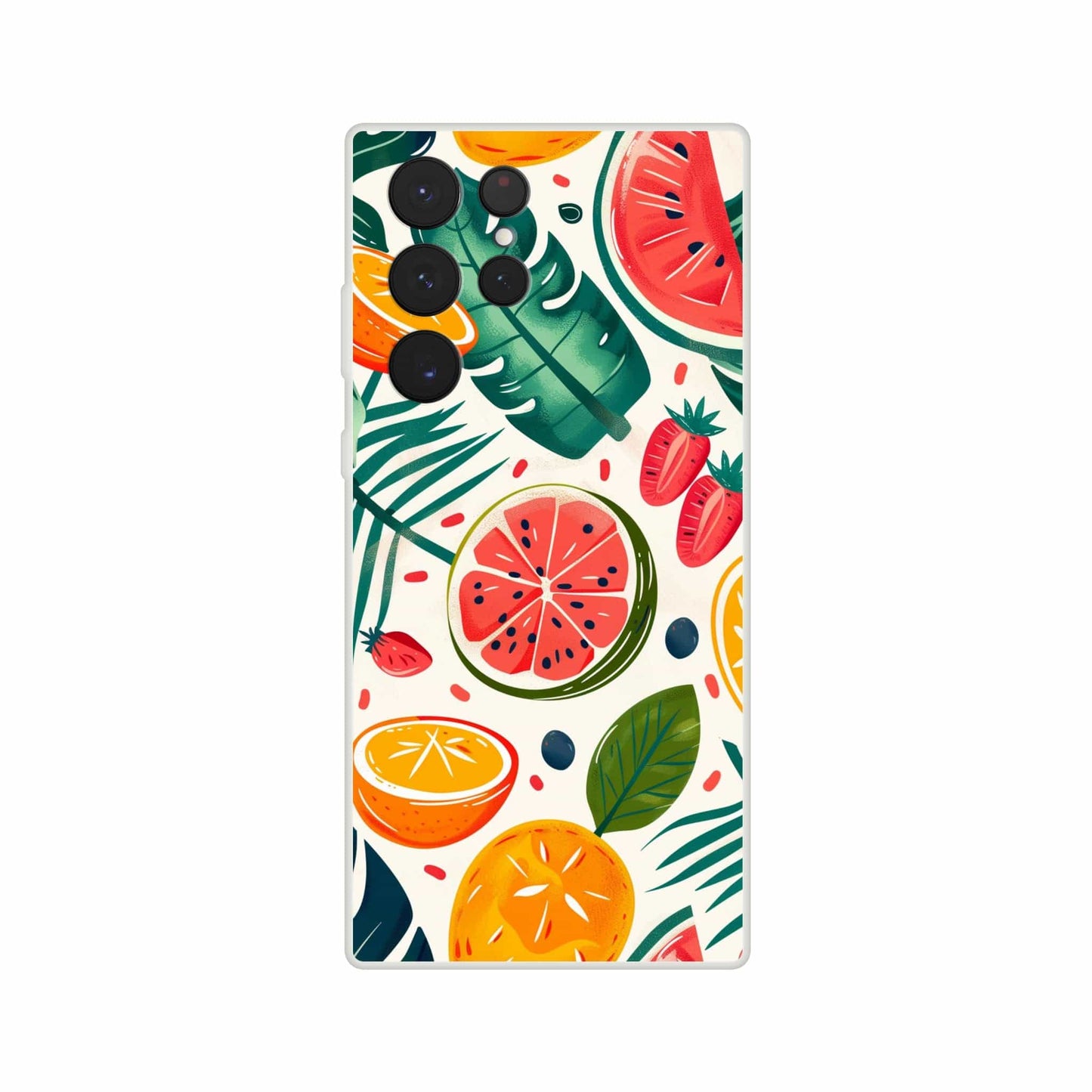 TrendyGuard Print Material Flexi case / Samsung - Galaxy S22 Ultra Fruit & Tropics iPhone & Samsung Cases