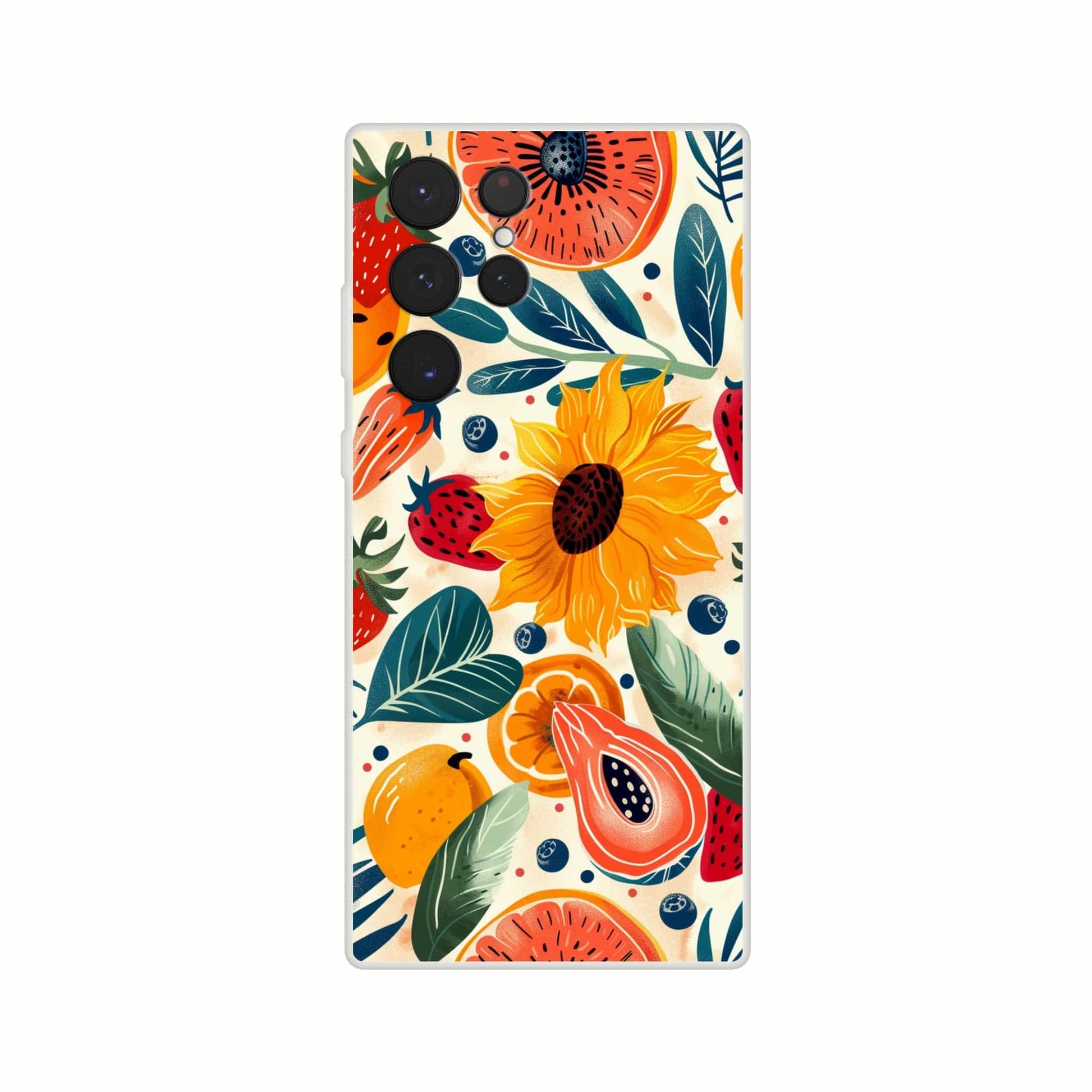 TrendyGuard Print Material Flexi case / Samsung - Galaxy S22 Ultra Sunflower Fruit iPhone & Samsung Cases