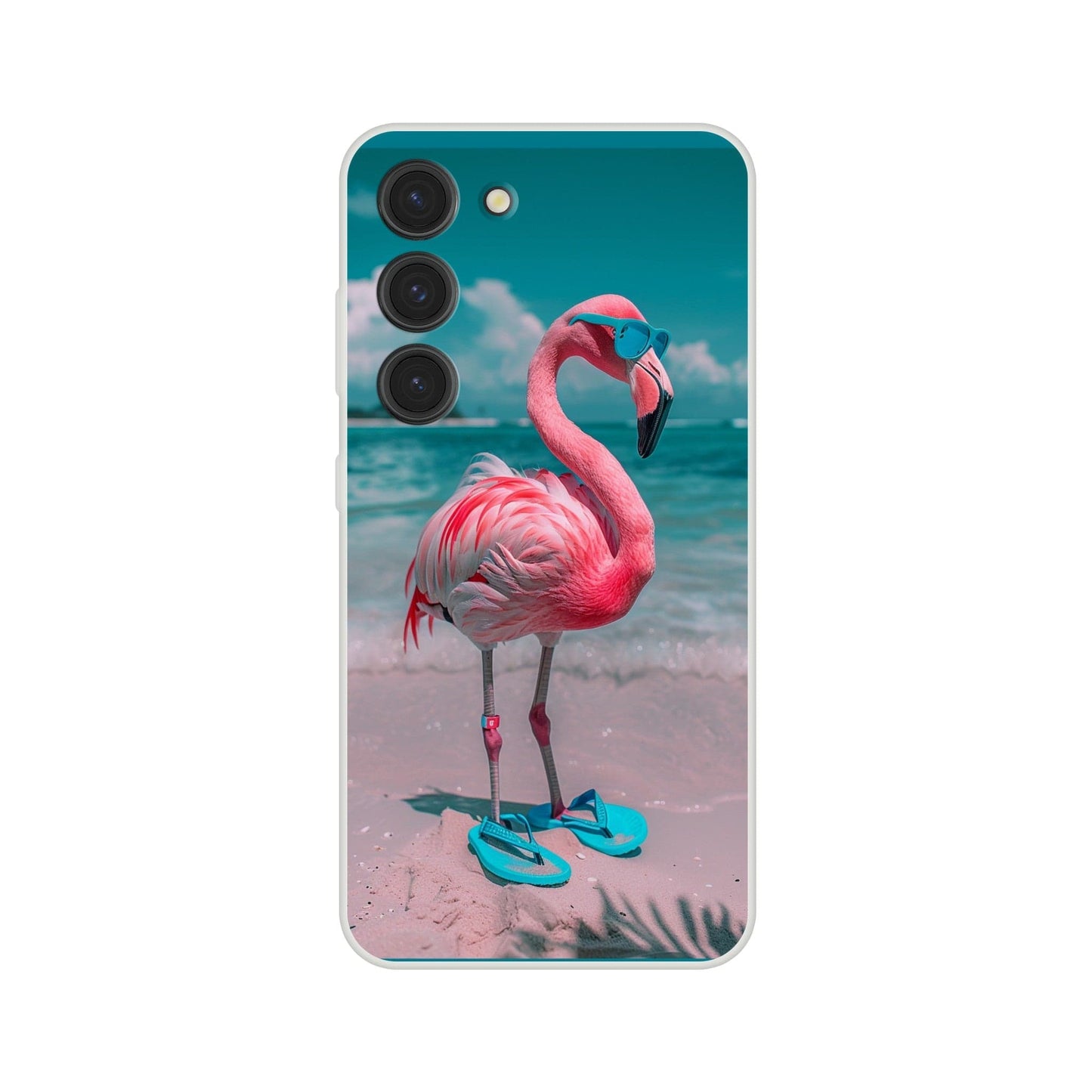 TrendyGuard Print Material Flexi case / Samsung - Galaxy S23 Aruba Flamingo iPhone & Samsung Cases