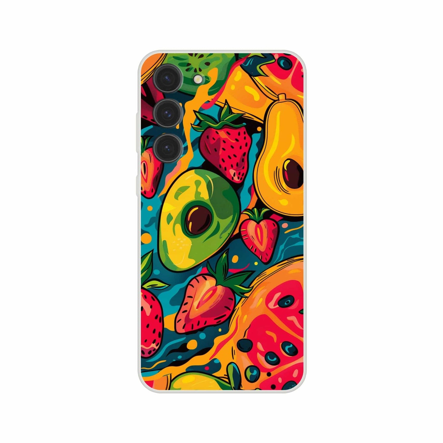 TrendyGuard Print Material Flexi case / Samsung - Galaxy S23 Plus Fruit Monster iPhone & Samsung Cases