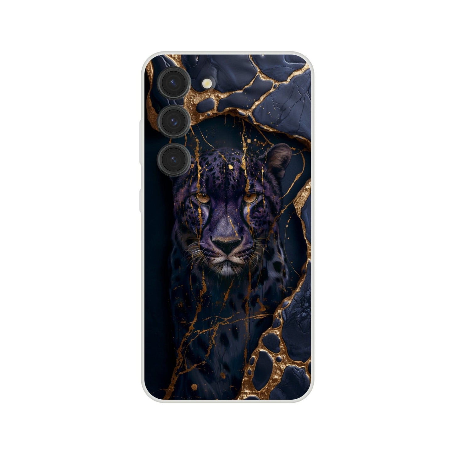 TrendyGuard Print Material Flexi case / Samsung - Galaxy S23 Purple Cheetah iPhone & Samsung Cases