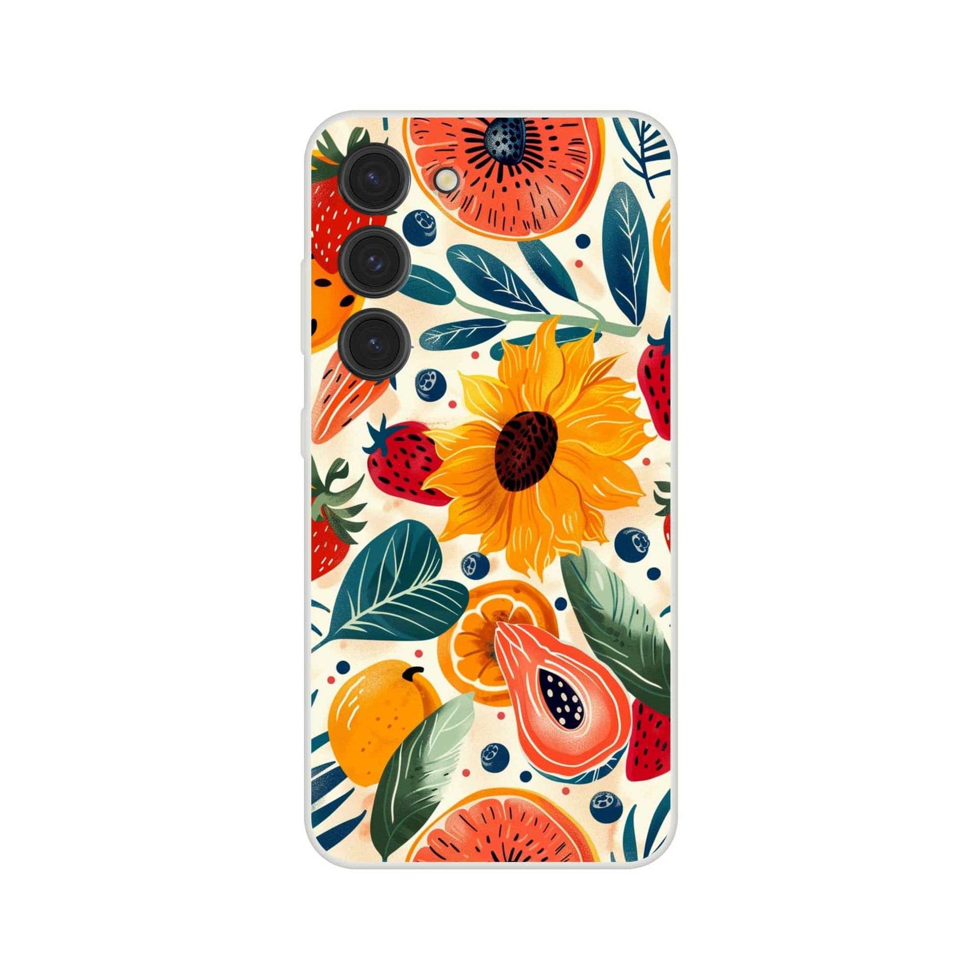 TrendyGuard Print Material Flexi case / Samsung - Galaxy S23 Sunflower Fruit iPhone & Samsung Cases