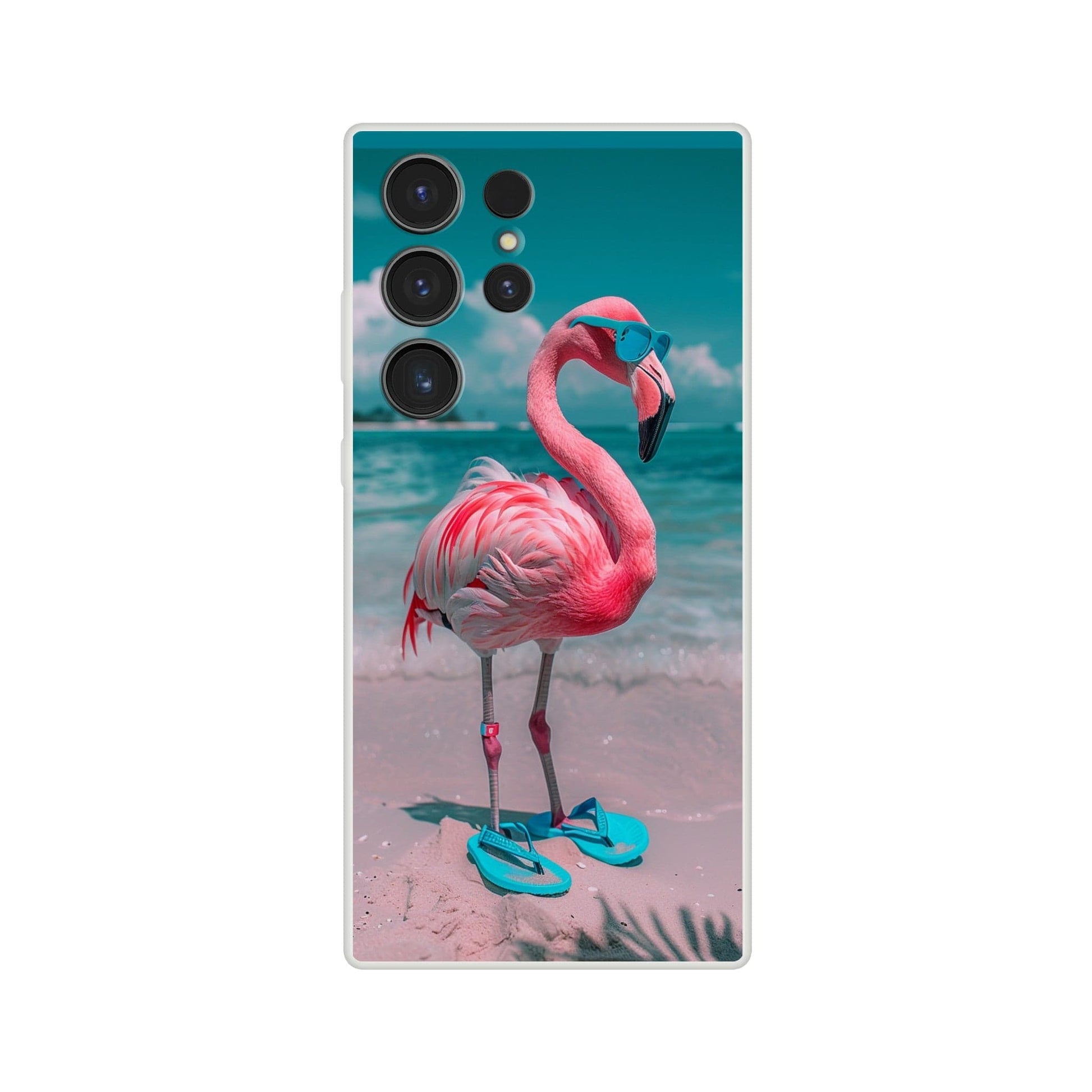 TrendyGuard Print Material Flexi case / Samsung - Galaxy S23 Ultra Aruba Flamingo iPhone & Samsung Cases