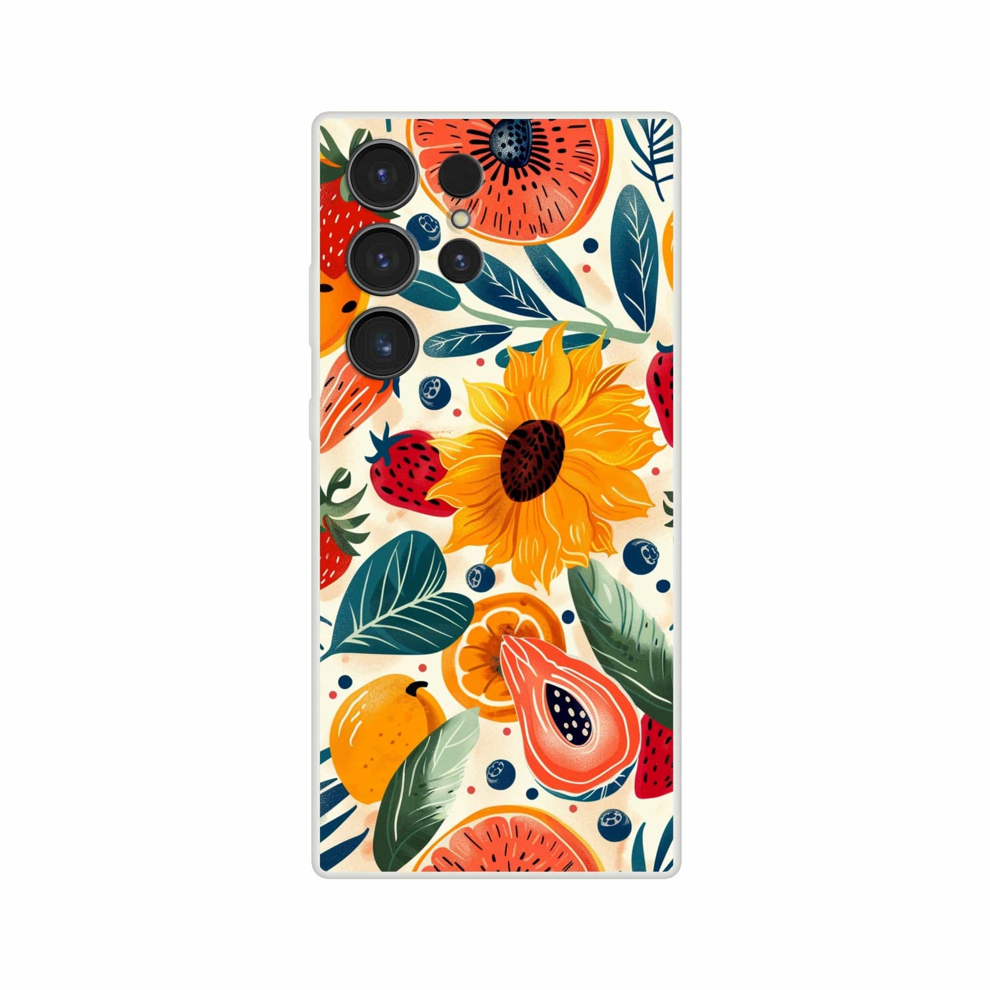 TrendyGuard Print Material Flexi case / Samsung - Galaxy S23 Ultra Sunflower Fruit iPhone & Samsung Cases