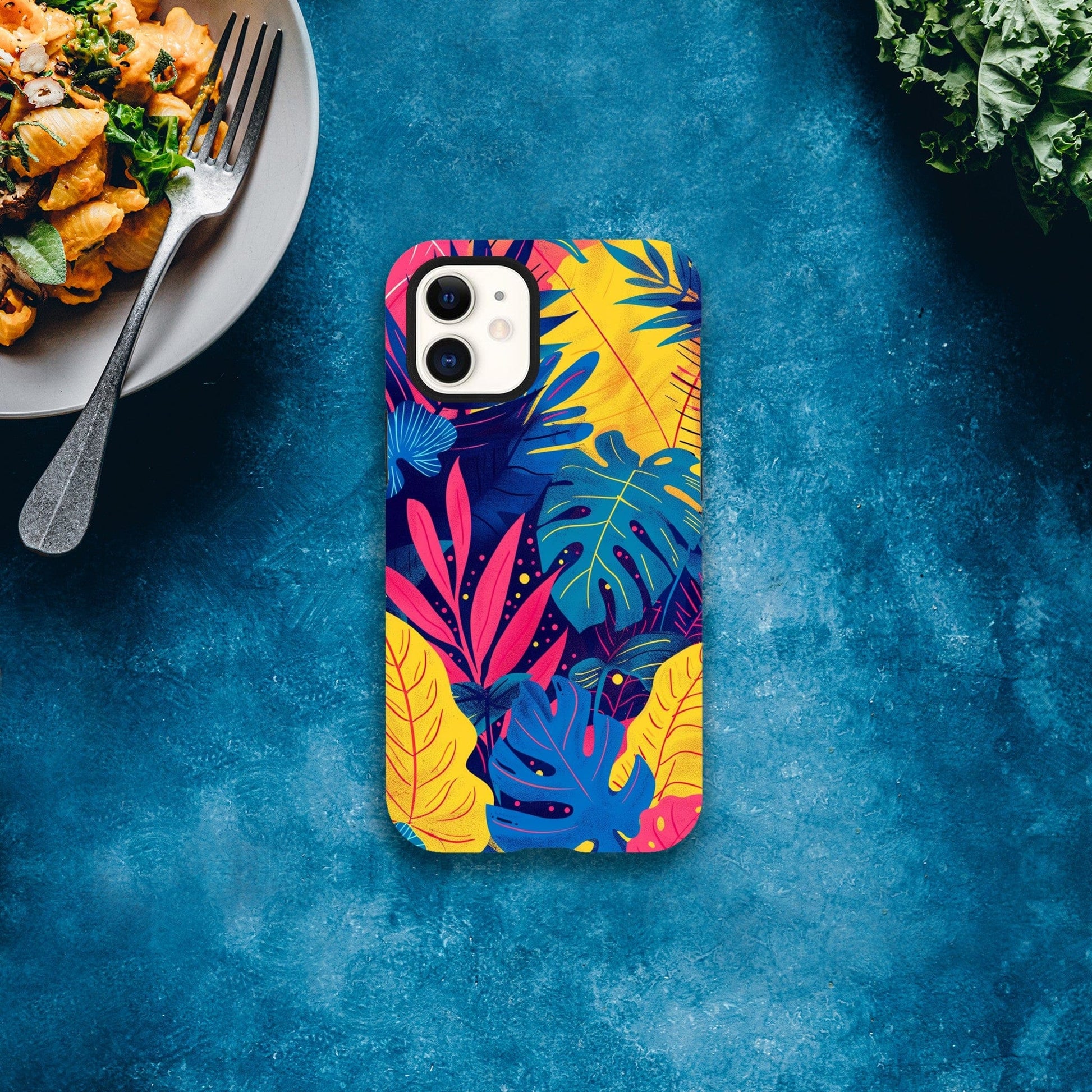 TrendyGuard Print Material Neon Tropics iPhone & Samsung Cases