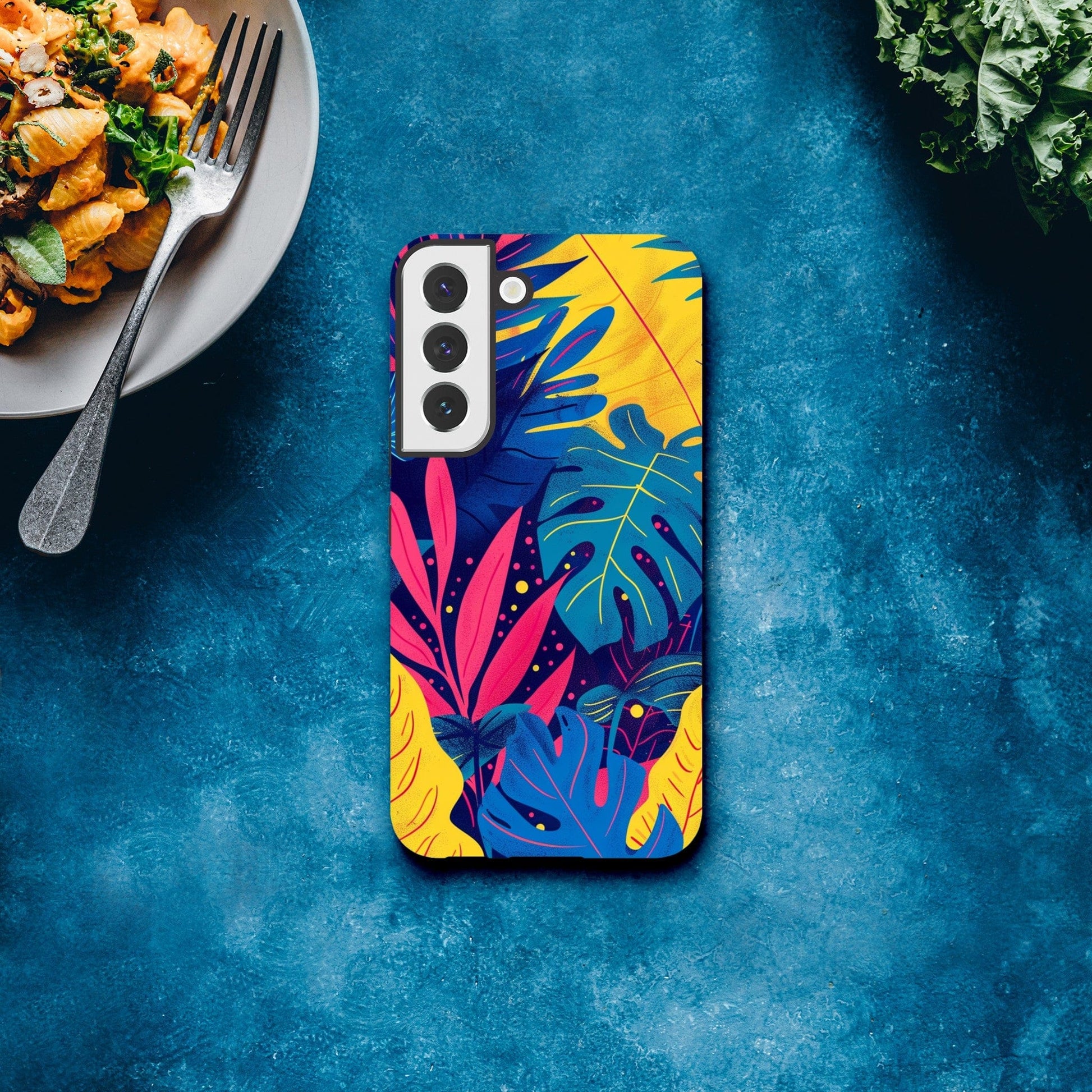 TrendyGuard Print Material Neon Tropics iPhone & Samsung Cases