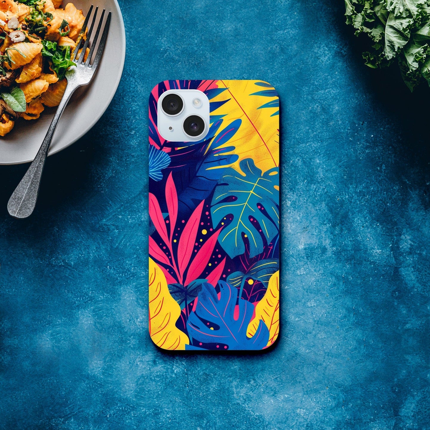 TrendyGuard Print Material Neon Tropics iPhone & Samsung Cases