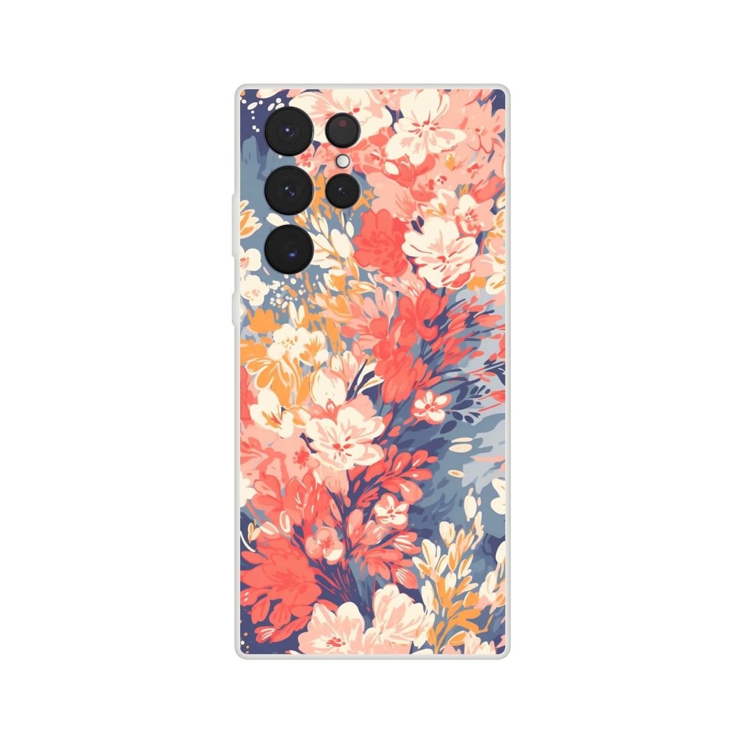 TrendyGuard Print Material Pastel Flora iPhone & Samsung Cases