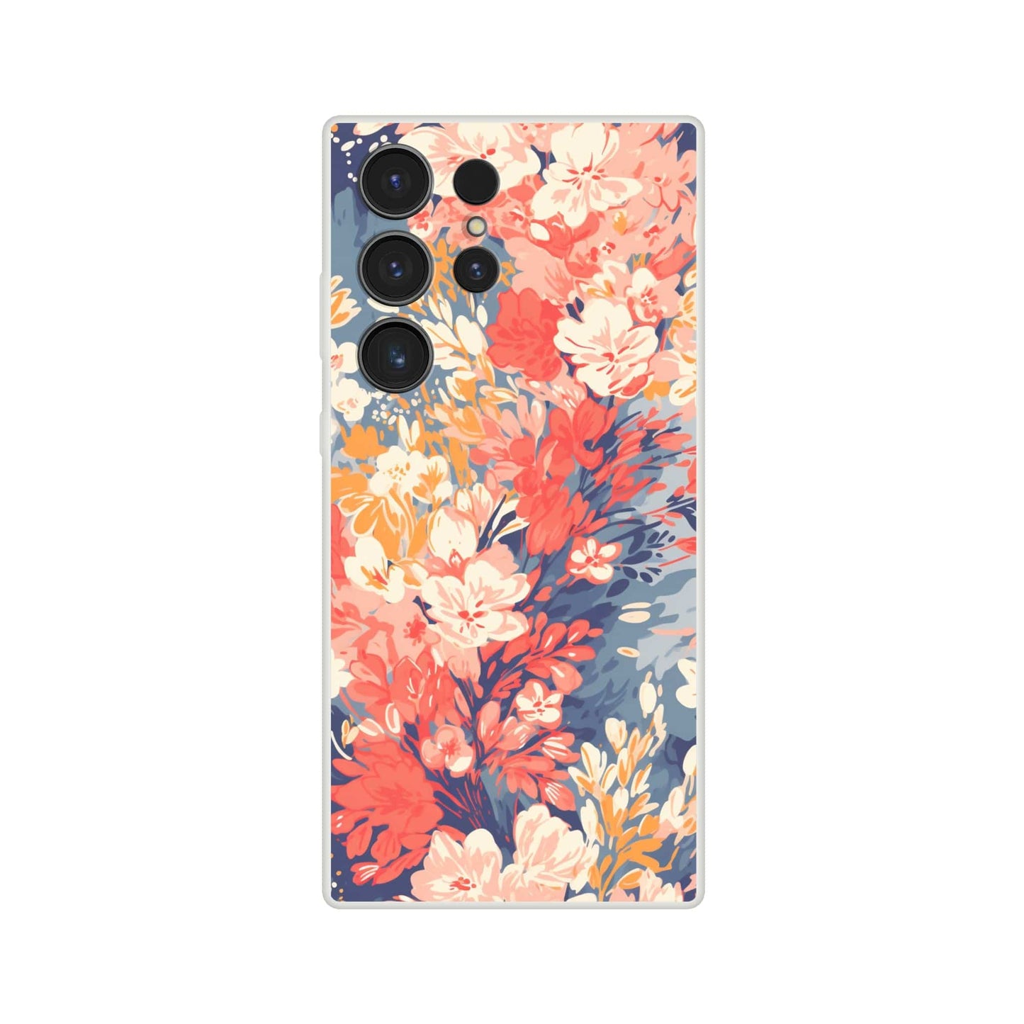 TrendyGuard Print Material Pastel Flora iPhone & Samsung Cases