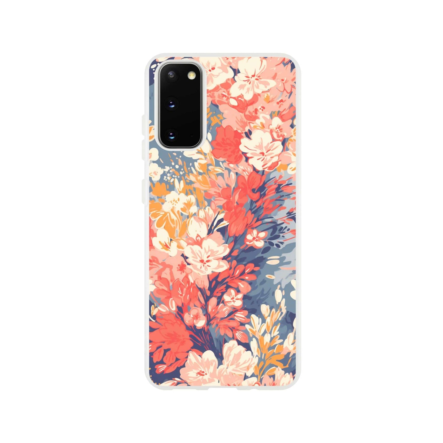 TrendyGuard Print Material Pastel Flora iPhone & Samsung Cases