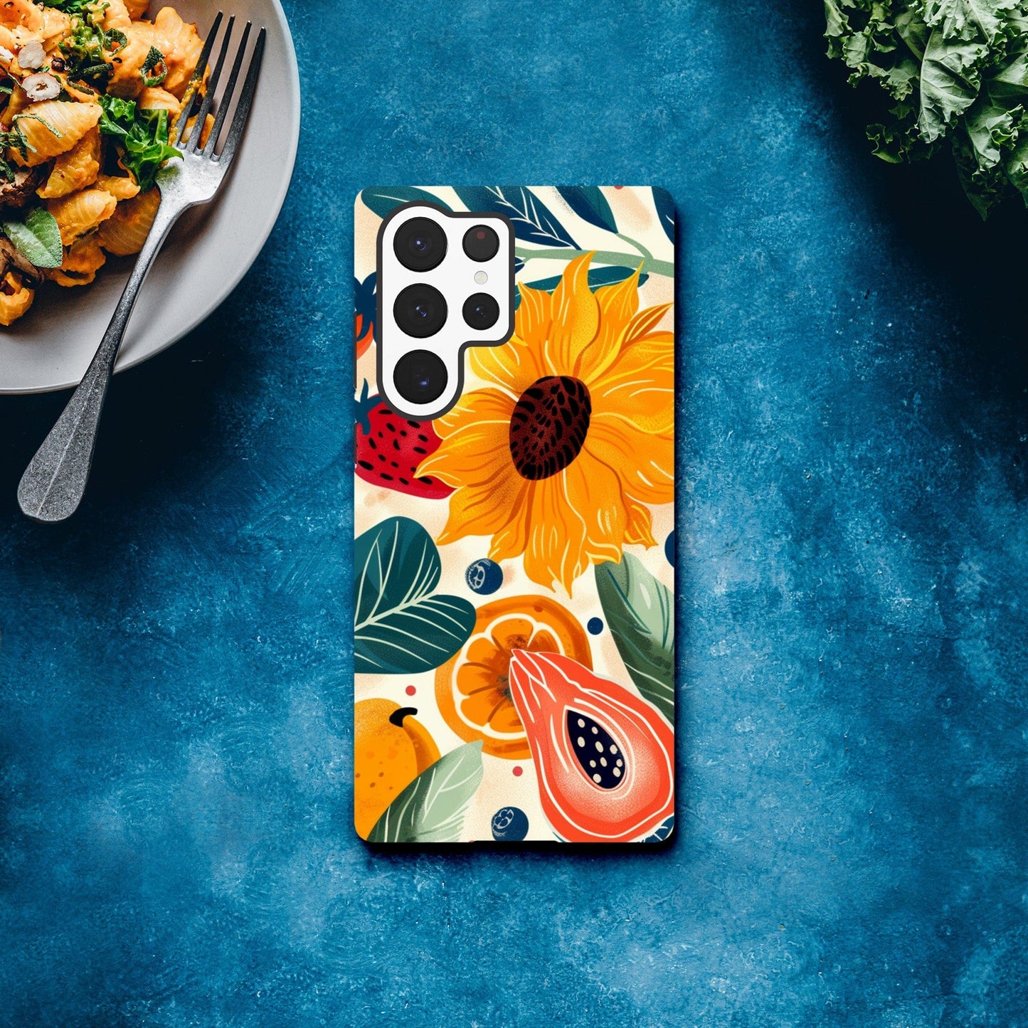 TrendyGuard Print Material Sunflower Fruit iPhone & Samsung Cases