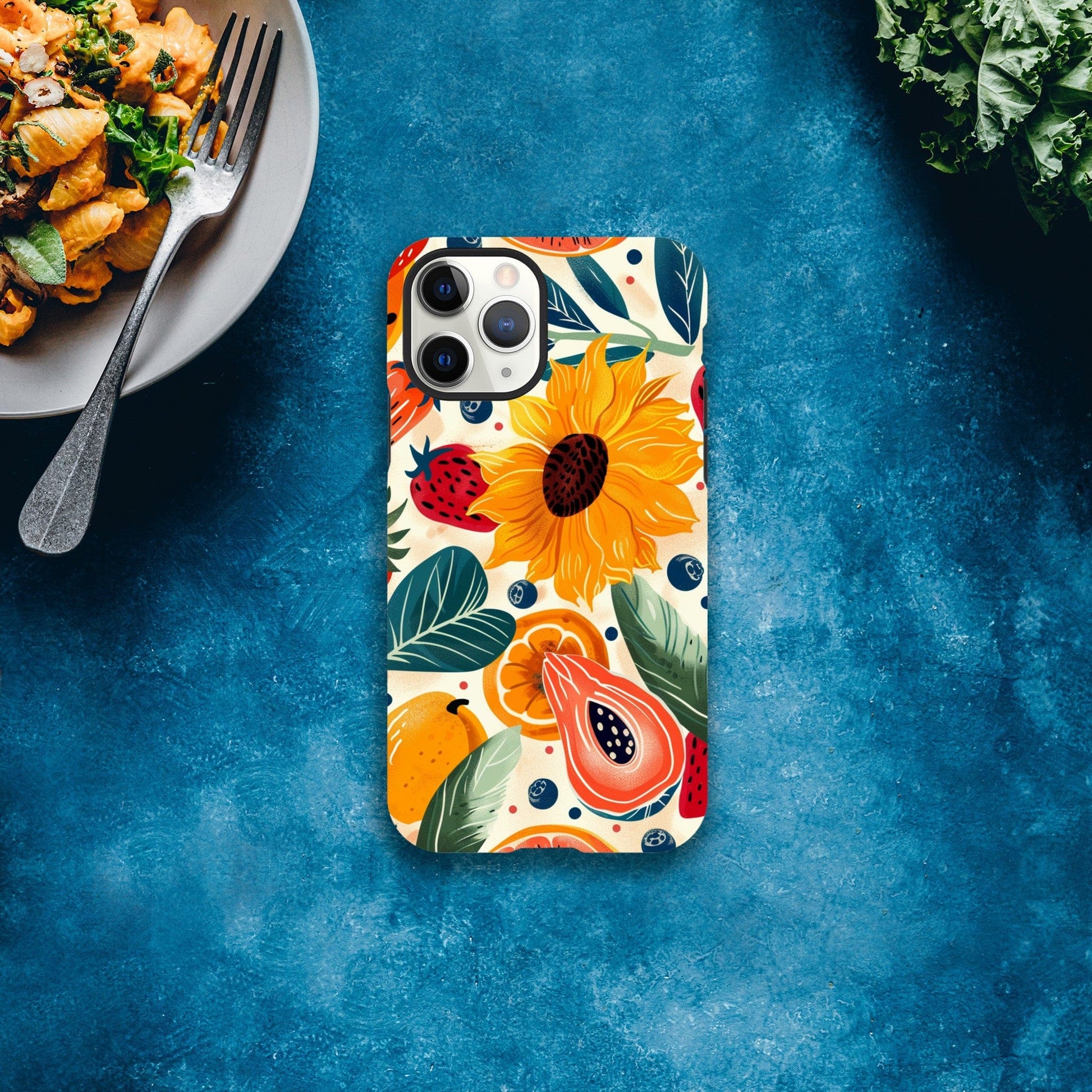 TrendyGuard Print Material Sunflower Fruit iPhone & Samsung Cases