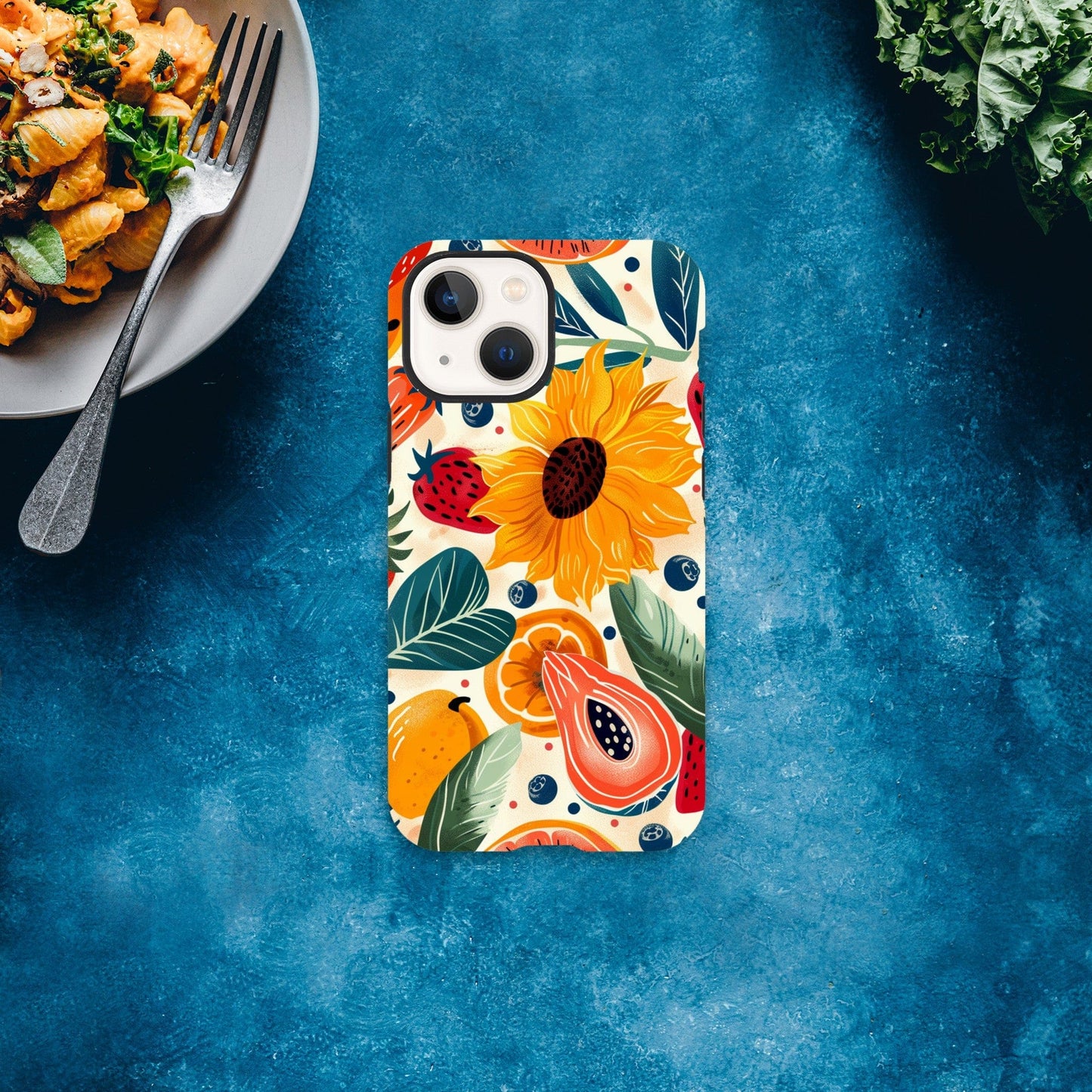 TrendyGuard Print Material Sunflower Fruit iPhone & Samsung Cases