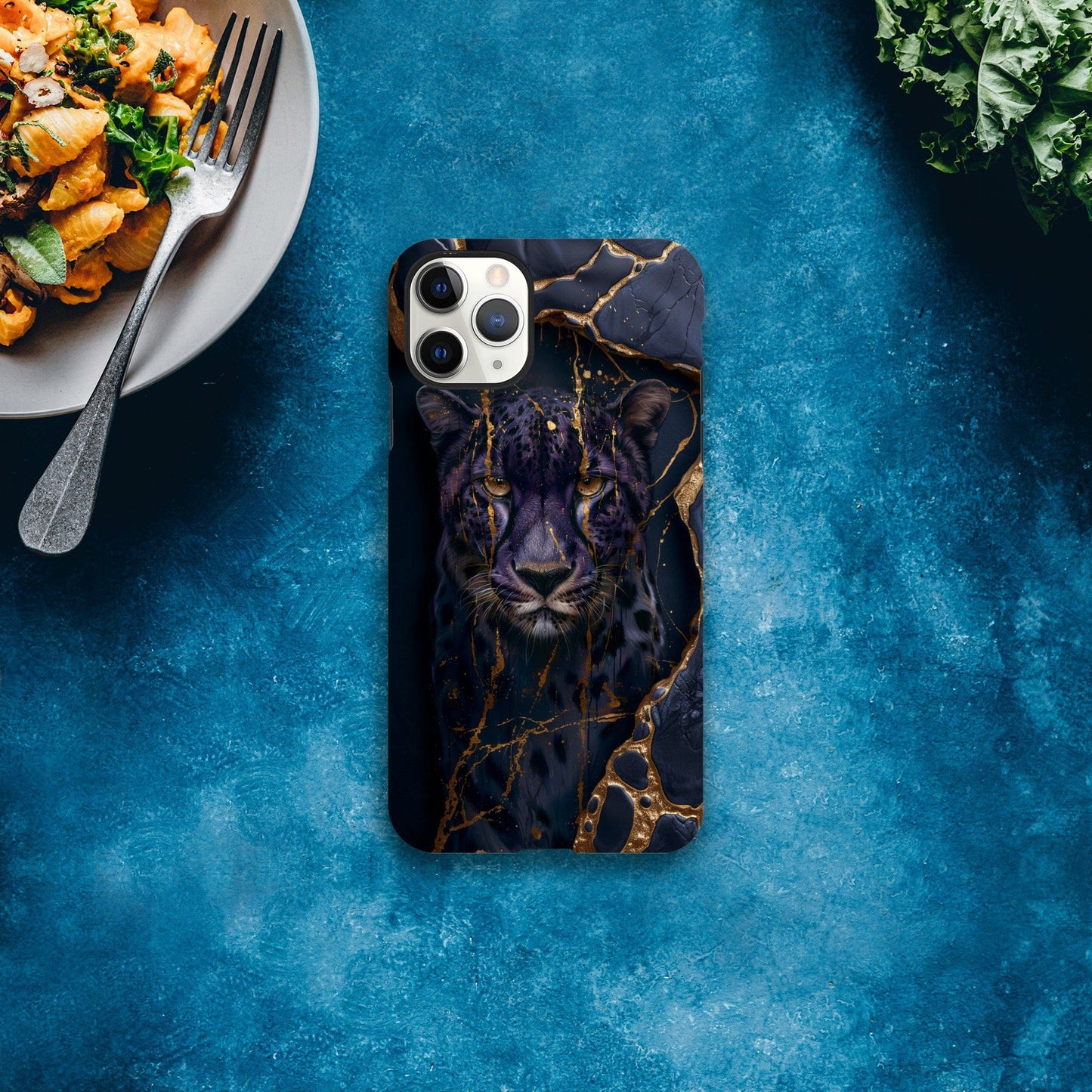 TrendyGuard Print Material Tough case / Apple - iPhone 11 Pro Max Purple Cheetah iPhone & Samsung Cases