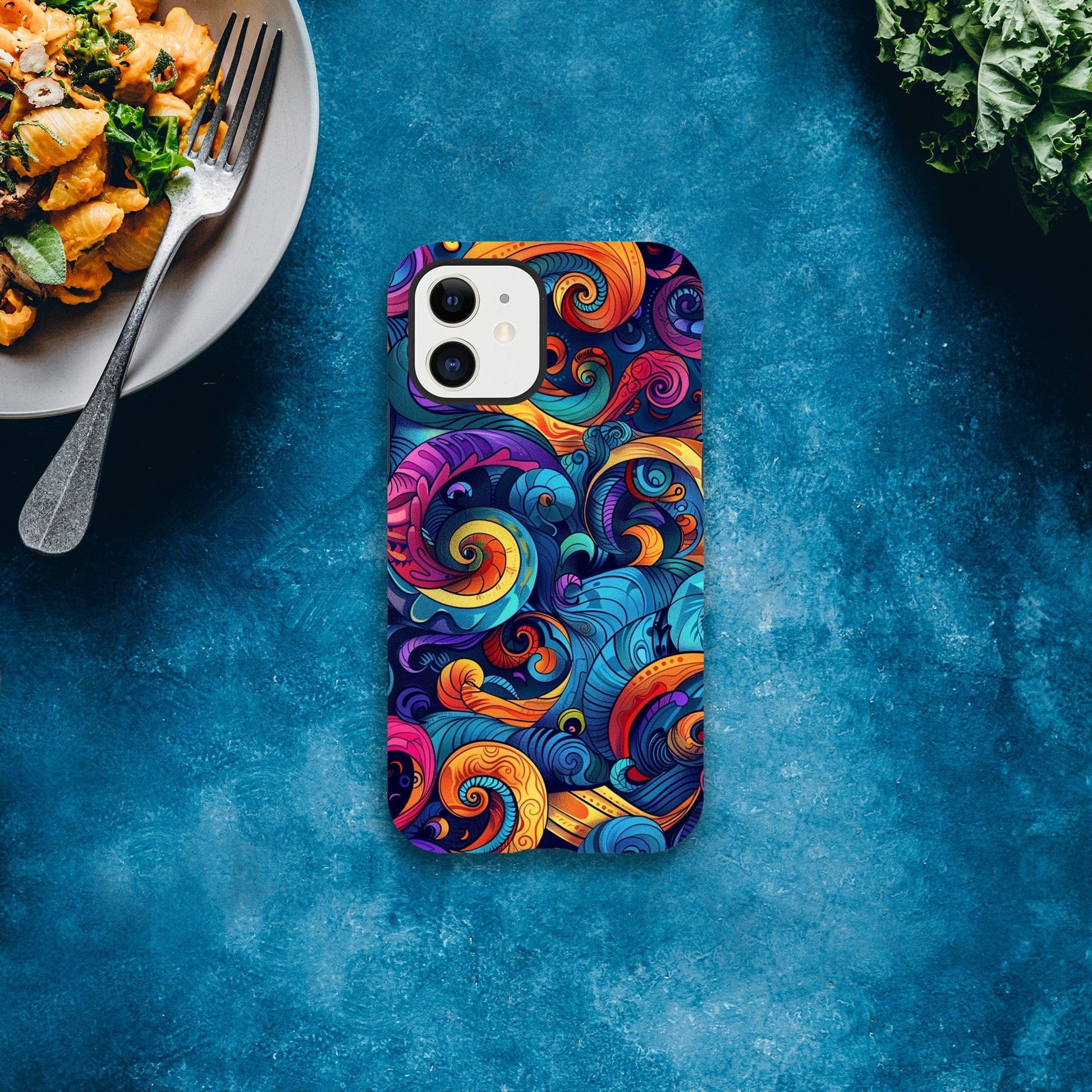 TrendyGuard Print Material Tough case / Apple - iPhone 12 Color Swirl iPhone & Samsung Cases