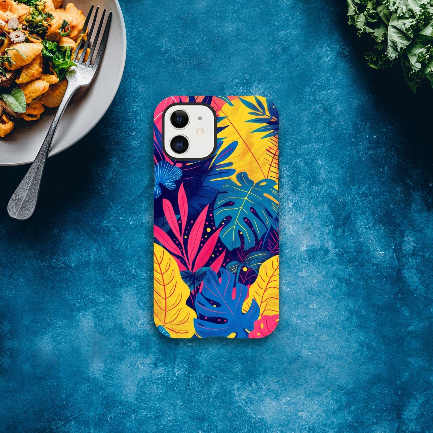 TrendyGuard Print Material Tough case / Apple - iPhone 12 Neon Tropics iPhone & Samsung Cases