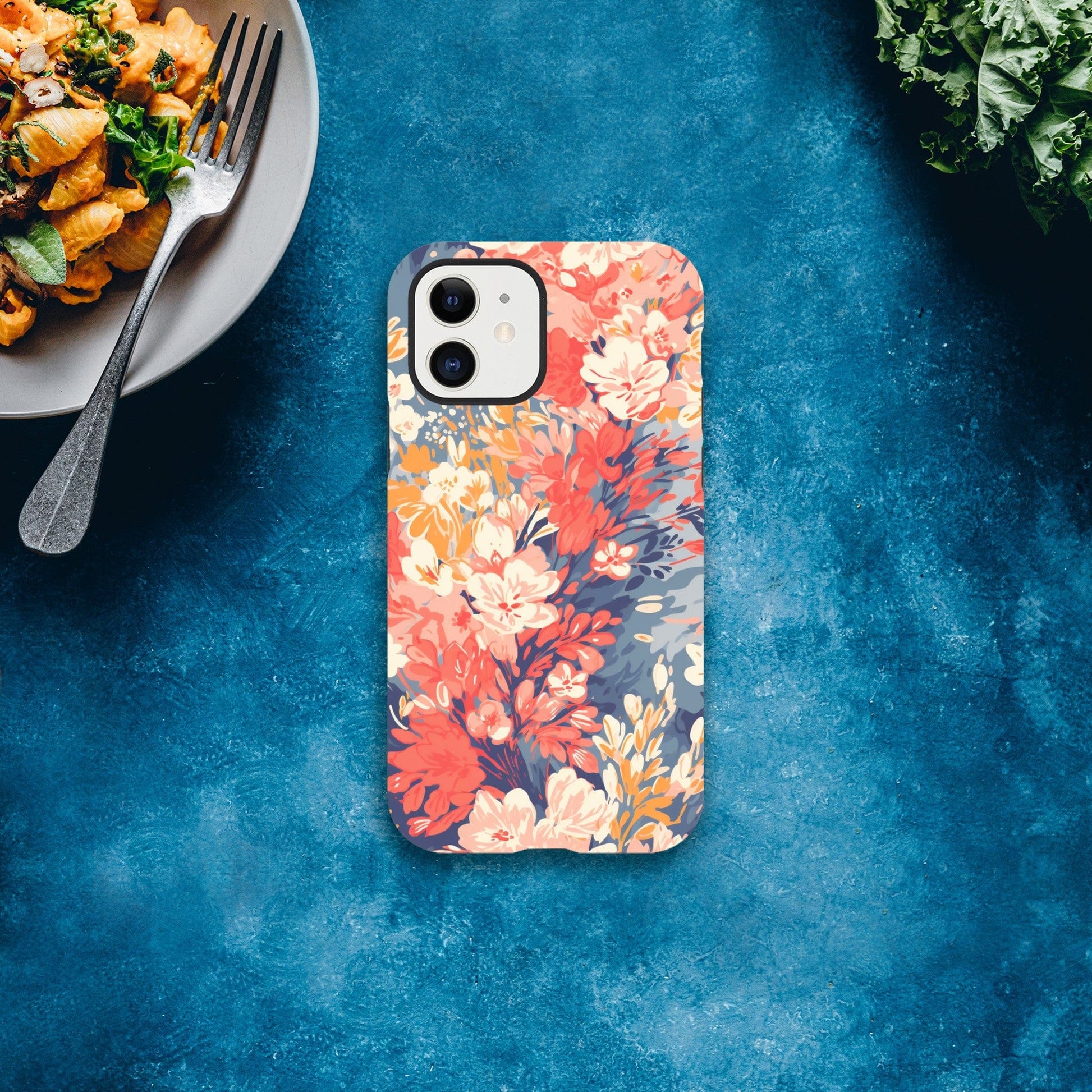 TrendyGuard Print Material Tough case / Apple - iPhone 12 Pastel Flora iPhone & Samsung Cases