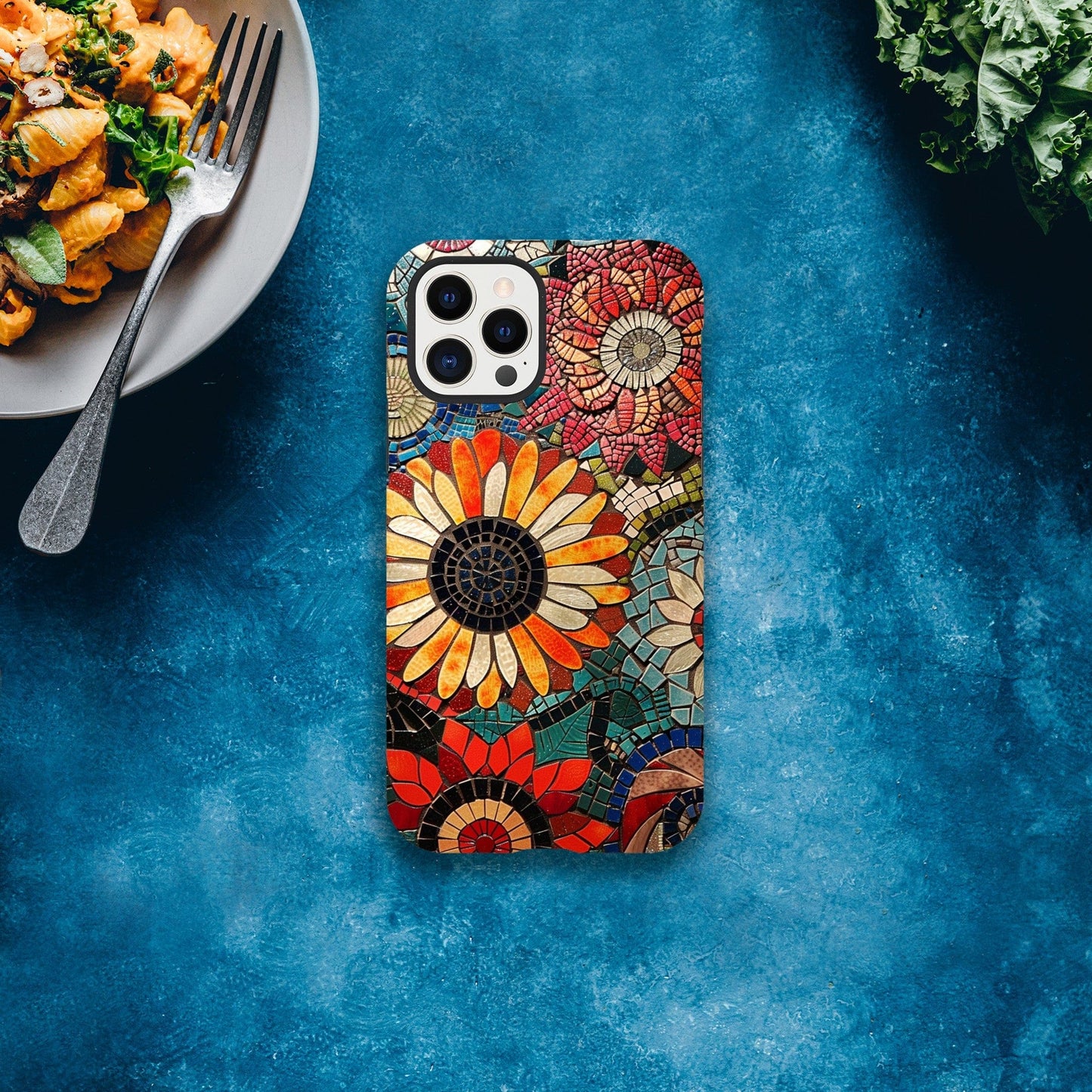 TrendyGuard Print Material Tough case / Apple - iPhone 12 Pro Floral Garden Tile iPhone & Samsung Cases