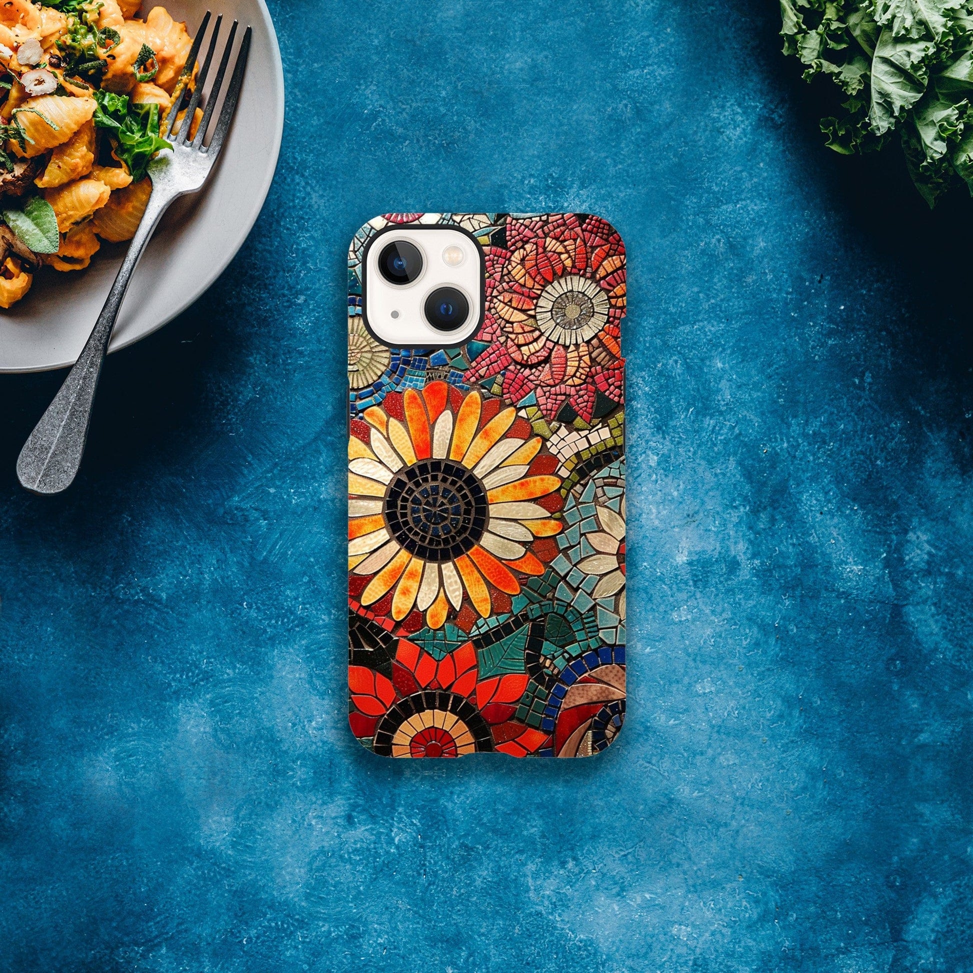 TrendyGuard Print Material Tough case / Apple - iPhone 13 Floral Garden Tile iPhone & Samsung Cases