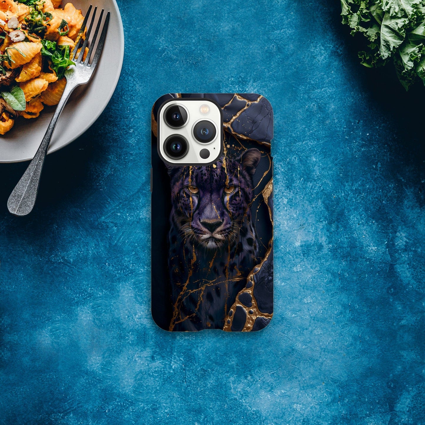 TrendyGuard Print Material Tough case / Apple - iPhone 13 Pro Purple Cheetah iPhone & Samsung Cases