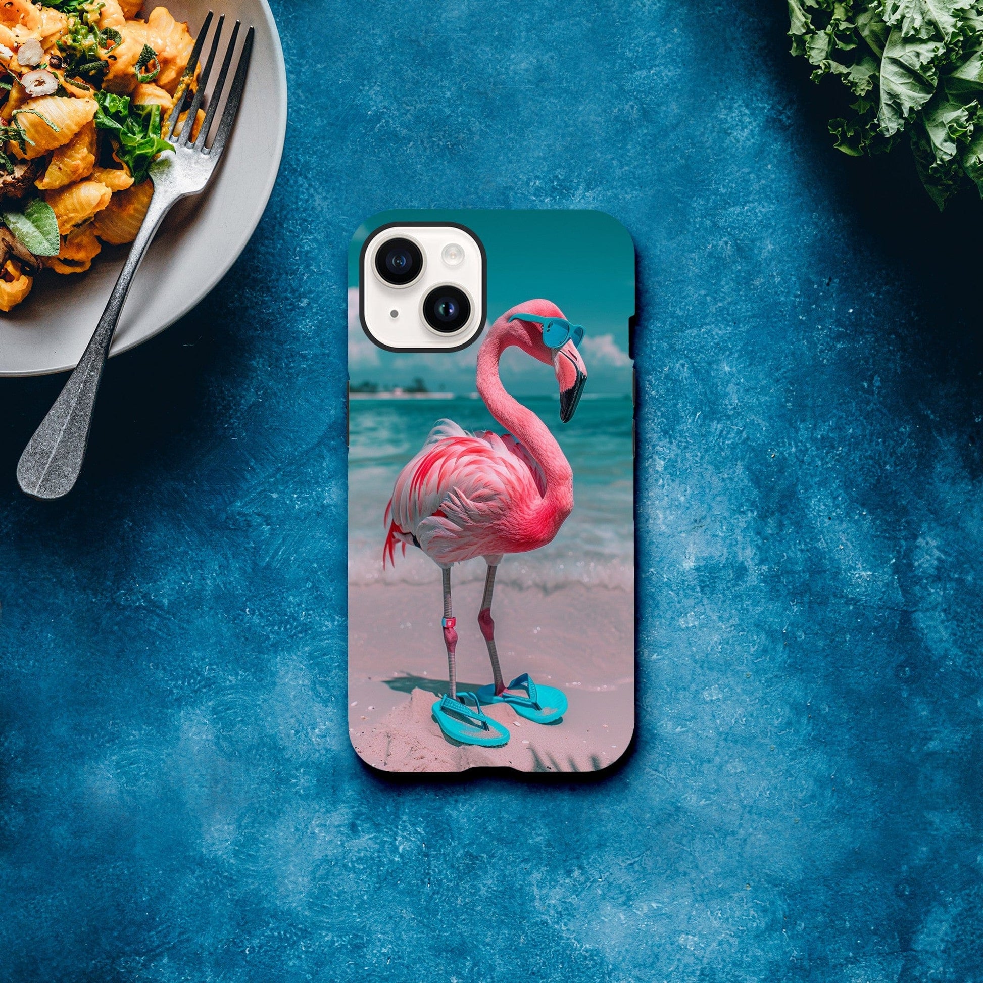 TrendyGuard Print Material Tough case / Apple - iPhone 14 Aruba Flamingo iPhone & Samsung Cases