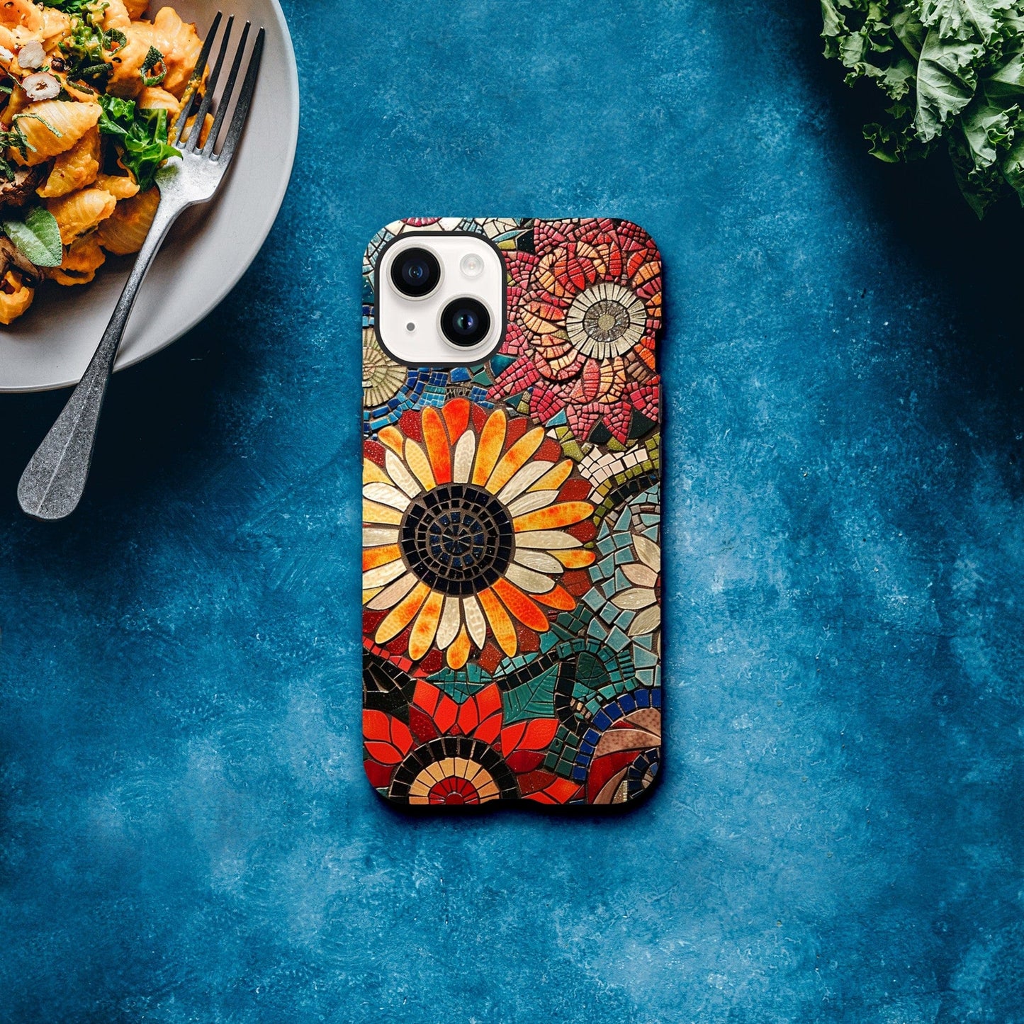 TrendyGuard Print Material Tough case / Apple - iPhone 14 Floral Garden Tile iPhone & Samsung Cases