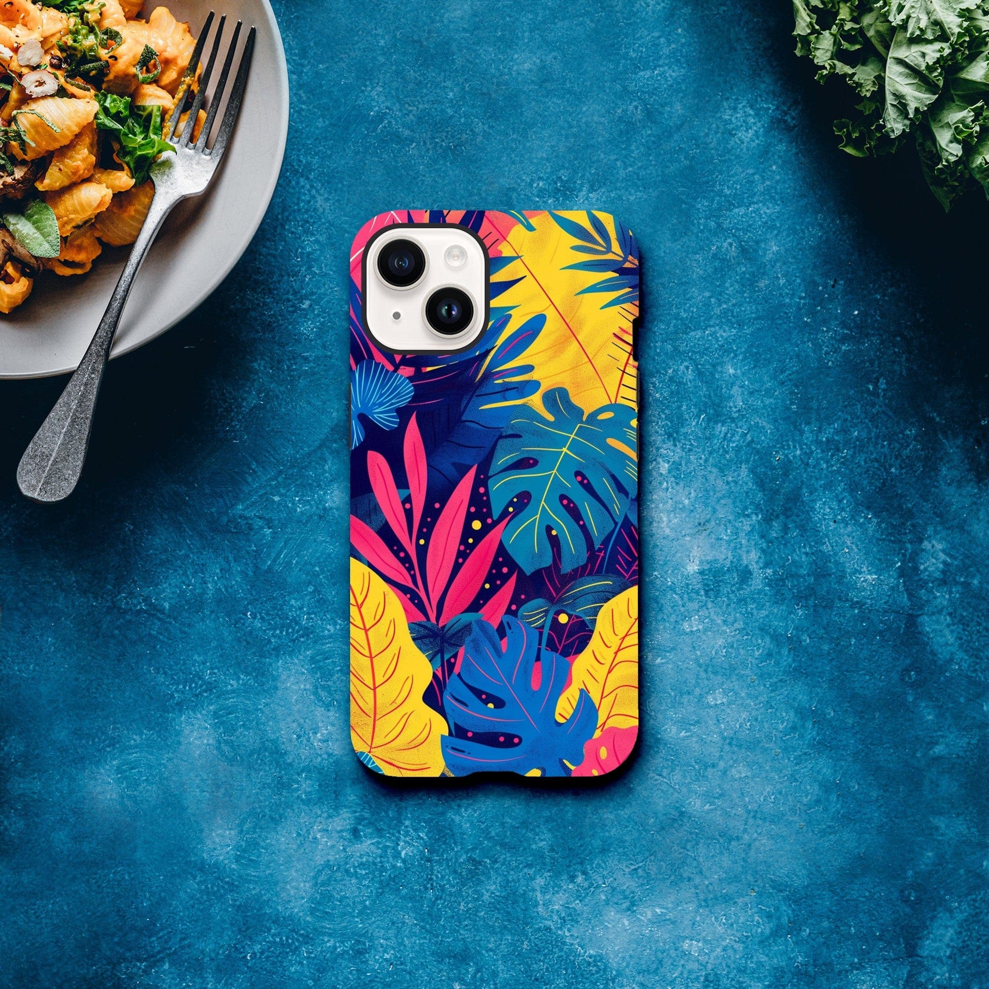 TrendyGuard Print Material Tough case / Apple - iPhone 14 Neon Tropics iPhone & Samsung Cases