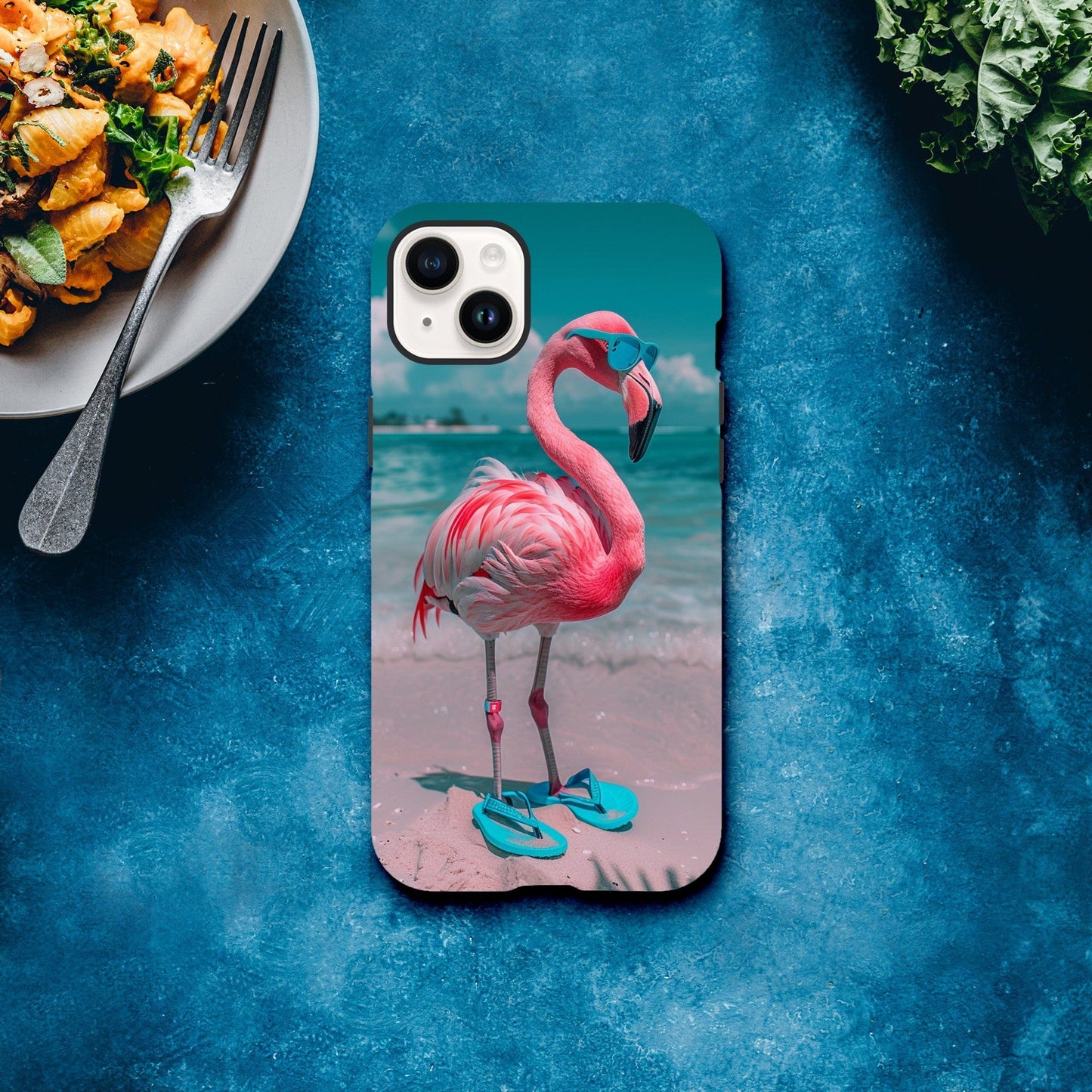 TrendyGuard Print Material Tough case / Apple - iPhone 14 Plus Aruba Flamingo iPhone & Samsung Cases