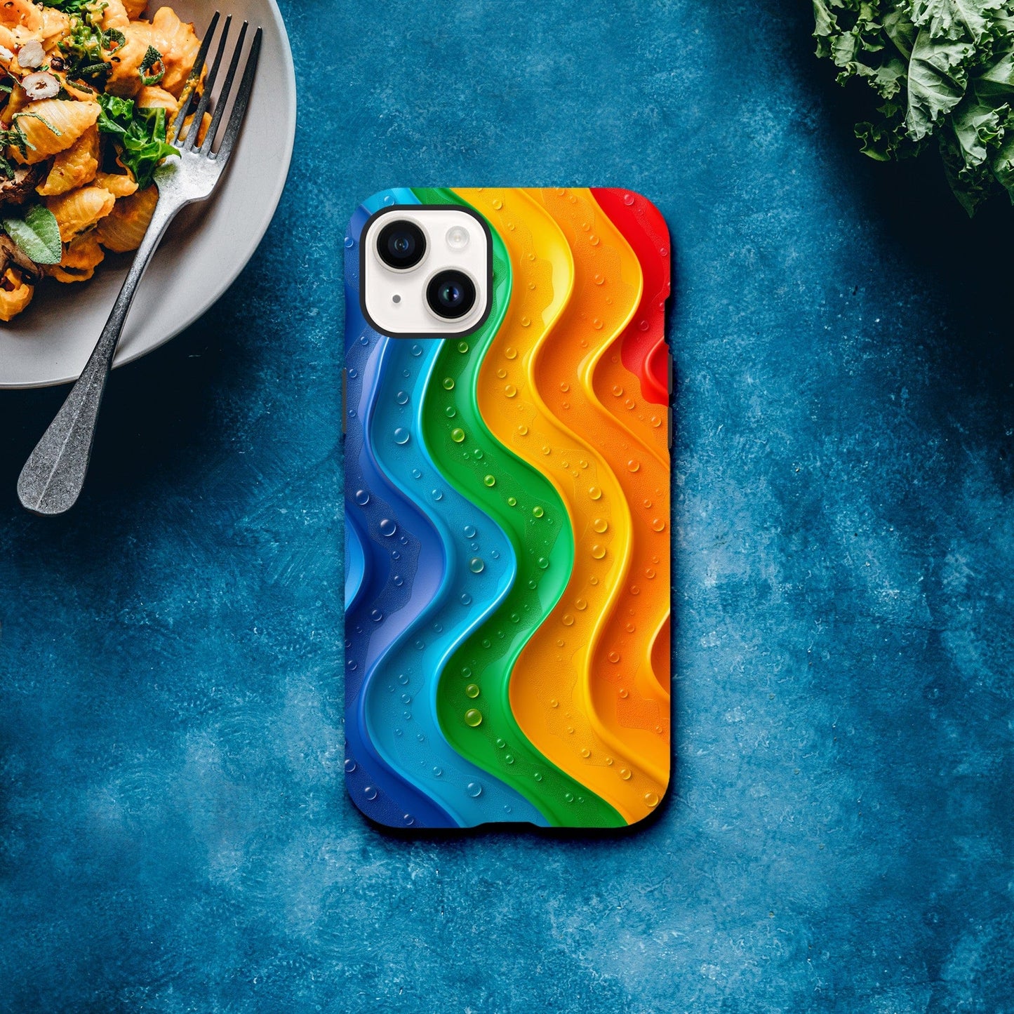 TrendyGuard Print Material Tough case / Apple - iPhone 14 Plus Wet Rainbow iPhone & Samsung Cases