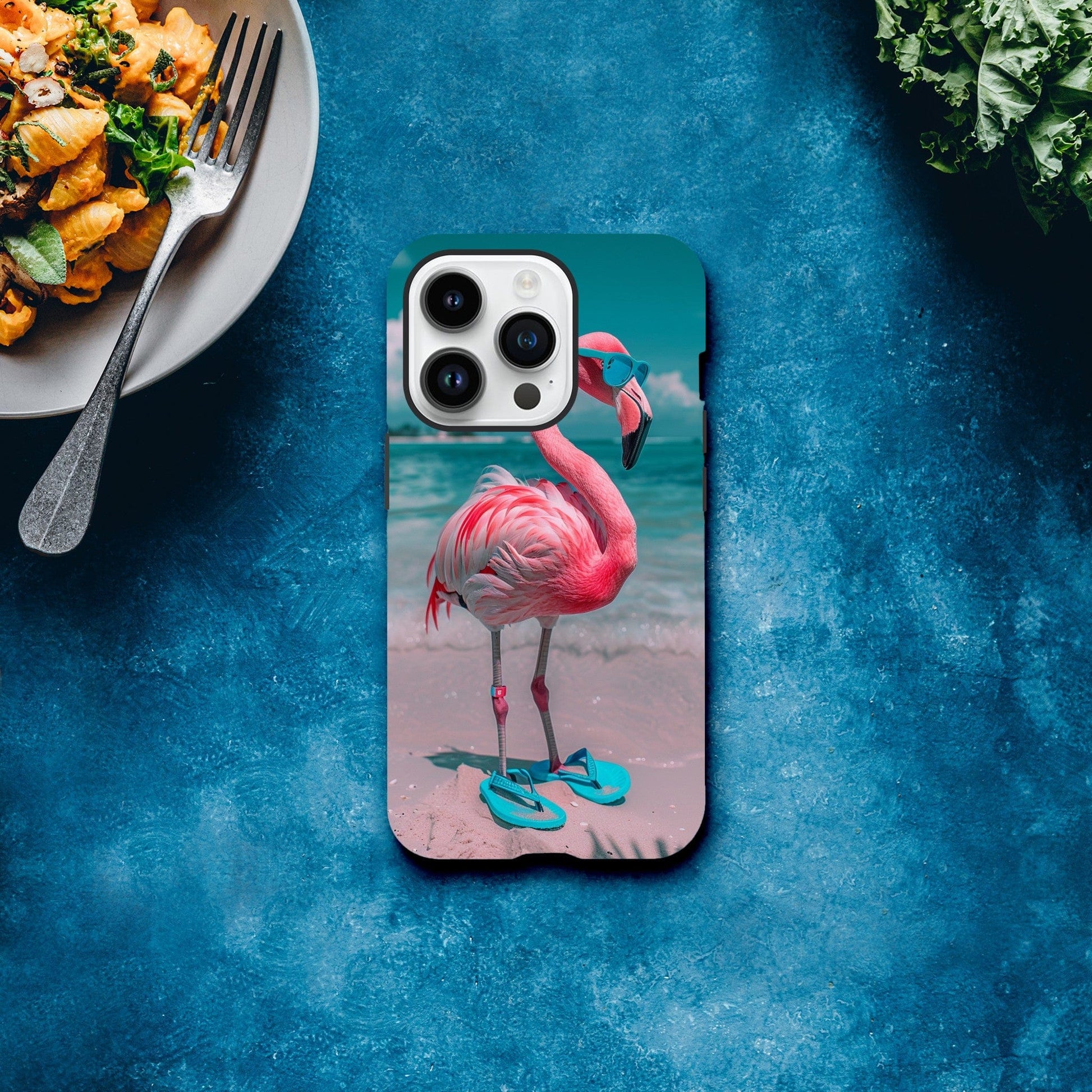 TrendyGuard Print Material Tough case / Apple - iPhone 14 Pro Aruba Flamingo iPhone & Samsung Cases