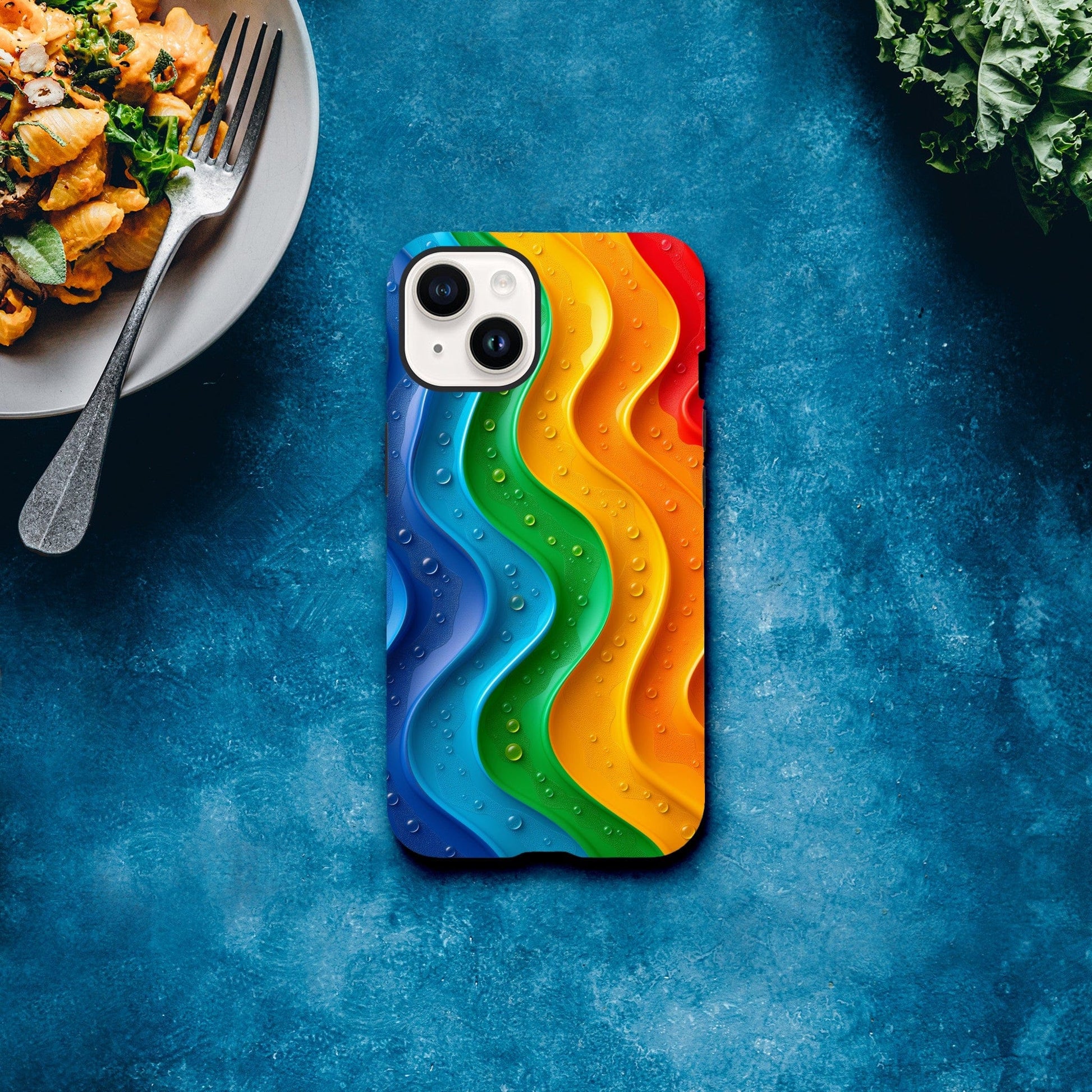 TrendyGuard Print Material Tough case / Apple - iPhone 14 Wet Rainbow iPhone & Samsung Cases