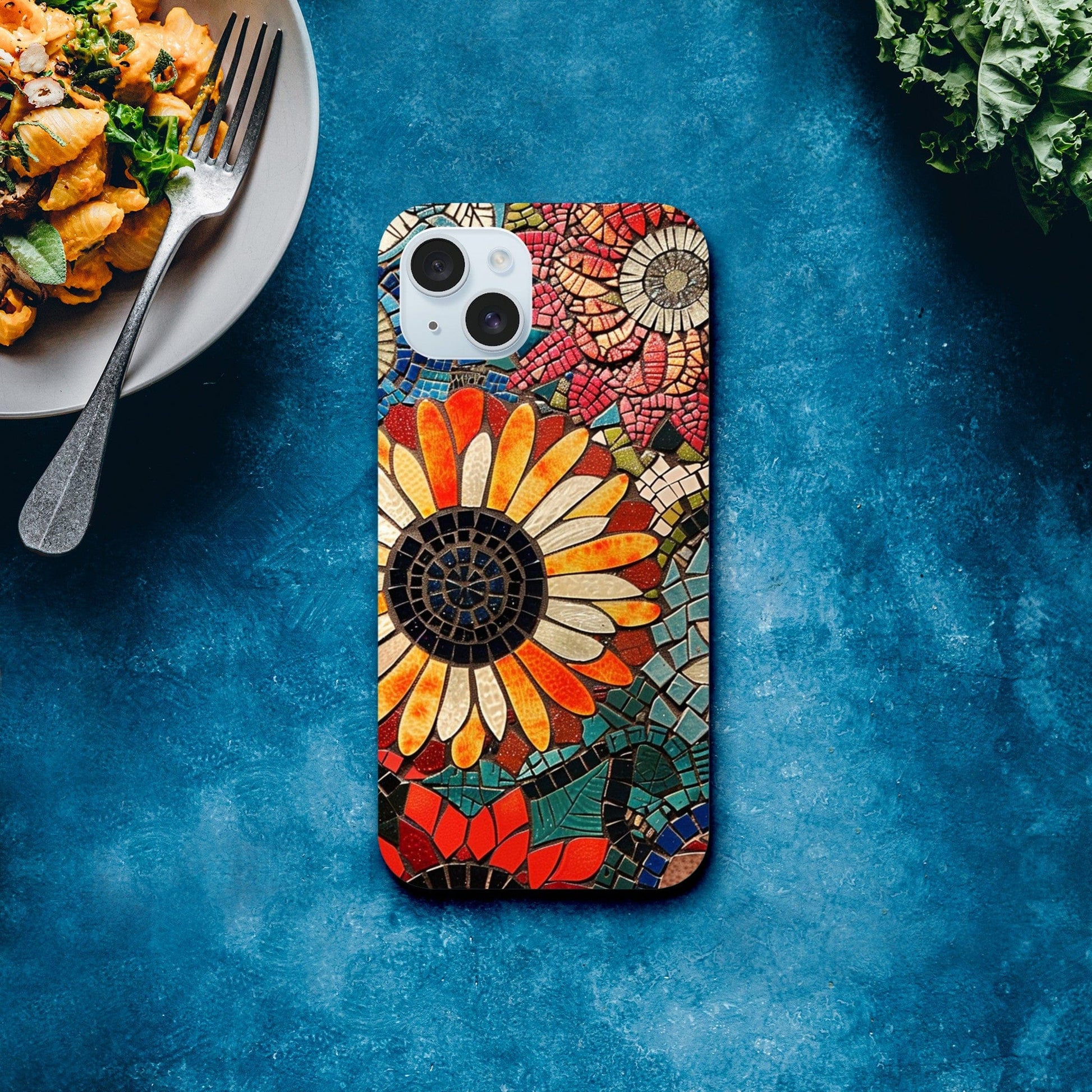 TrendyGuard Print Material Tough case / Apple - iPhone 15 Plus Floral Garden Tile iPhone & Samsung Cases