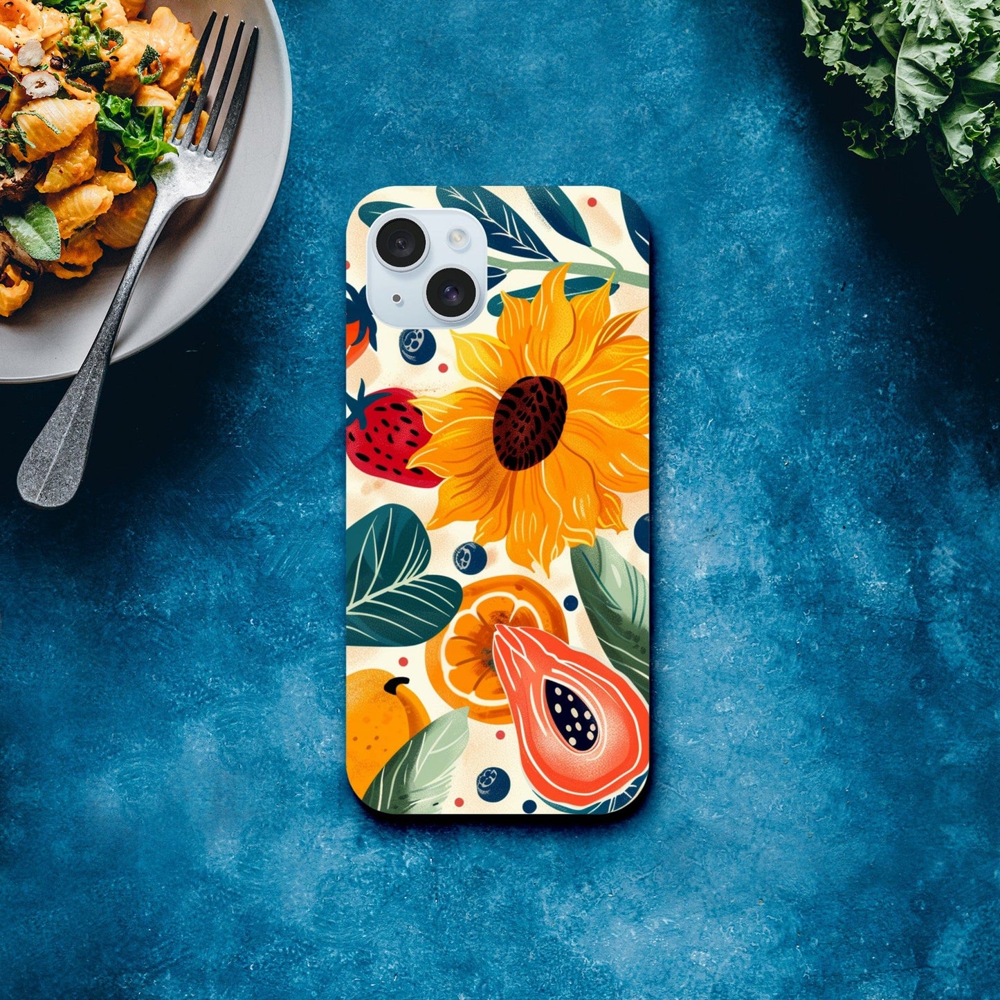 TrendyGuard Print Material Tough case / Apple - iPhone 15 Plus Sunflower Fruit iPhone & Samsung Cases