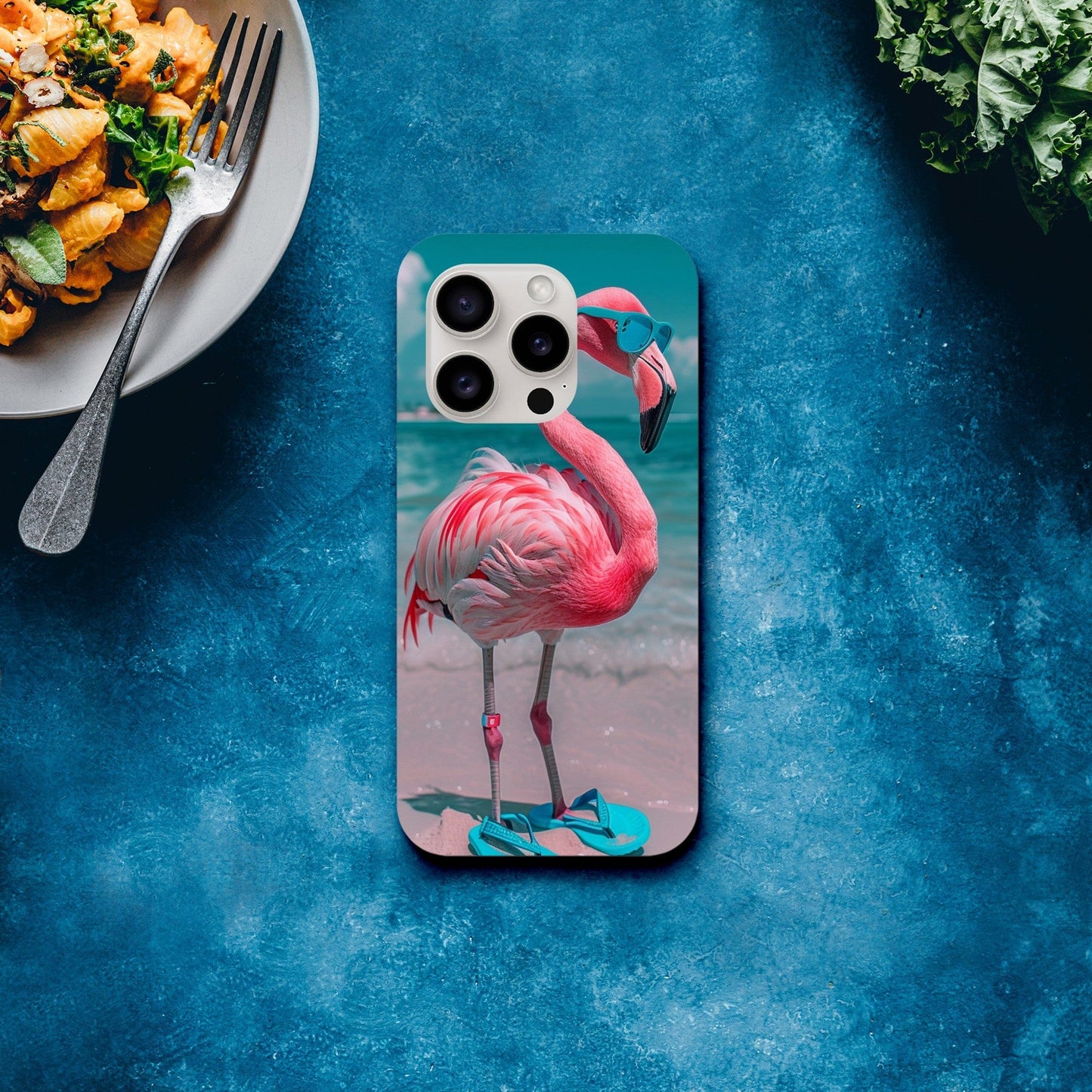 TrendyGuard Print Material Tough case / Apple - iPhone 15 Pro Aruba Flamingo iPhone & Samsung Cases