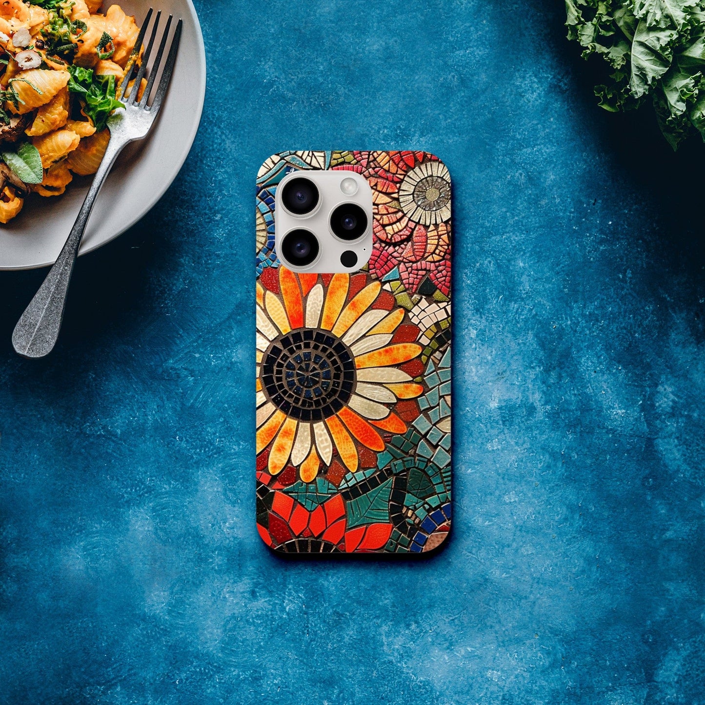 TrendyGuard Print Material Tough case / Apple - iPhone 15 Pro Floral Garden Tile iPhone & Samsung Cases