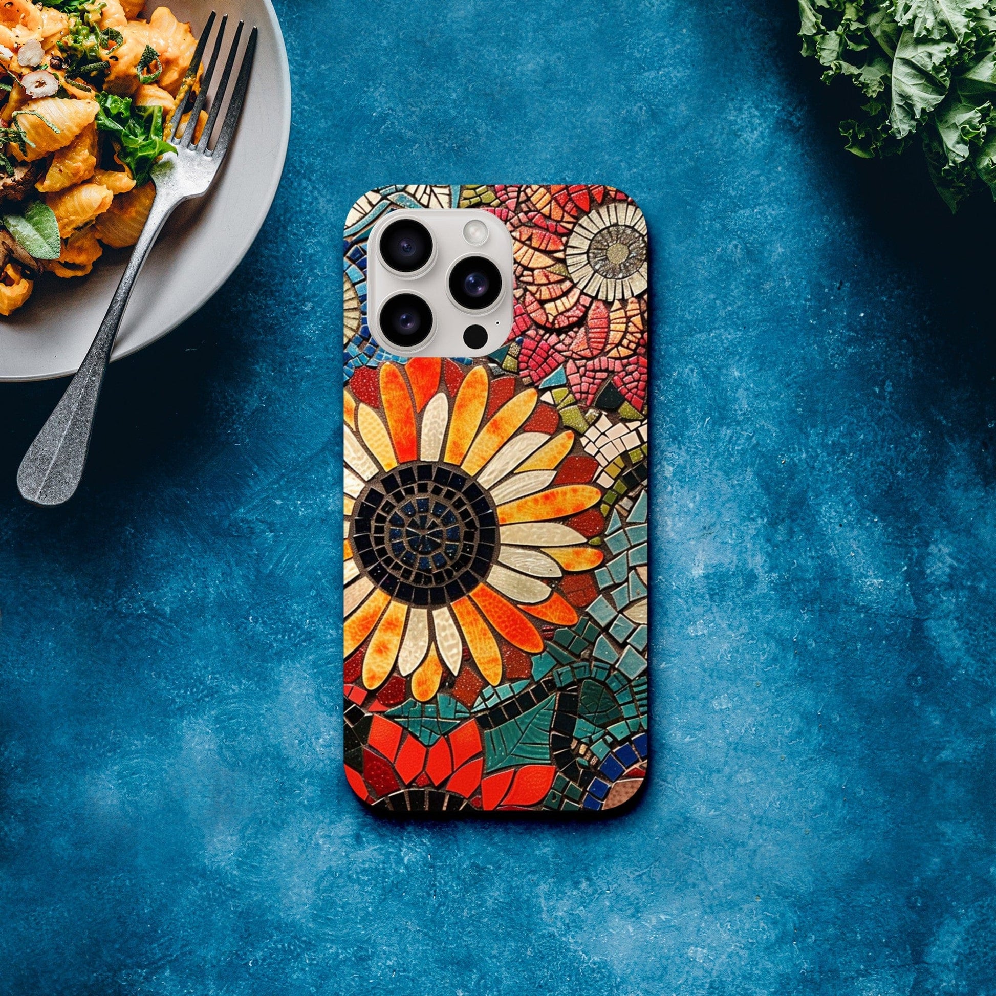 TrendyGuard Print Material Tough case / Apple - iPhone 15 Pro Max Floral Garden Tile iPhone & Samsung Cases