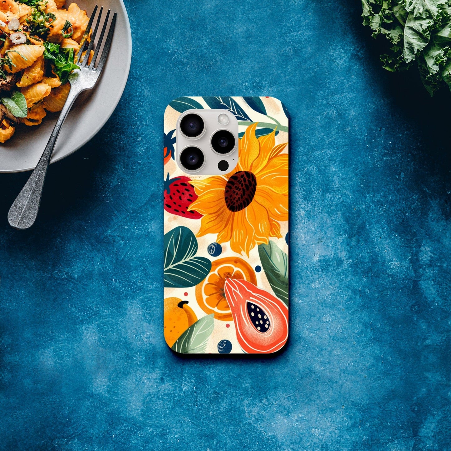 TrendyGuard Print Material Tough case / Apple - iPhone 15 Pro Sunflower Fruit iPhone & Samsung Cases