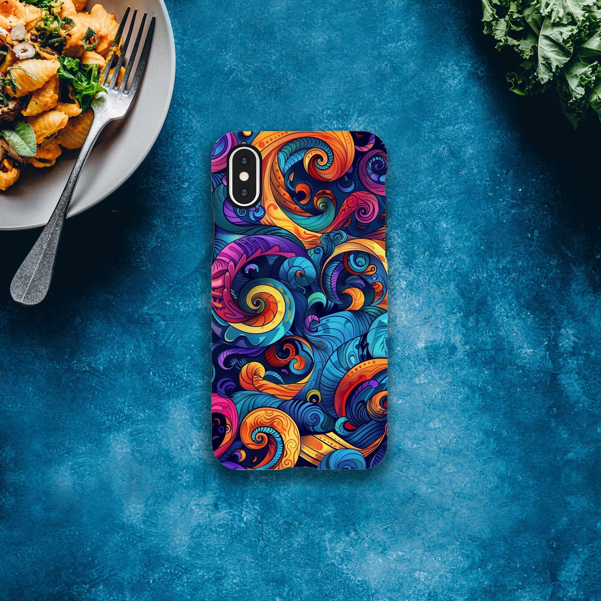 TrendyGuard Print Material Tough case / Apple - iPhone X Color Swirl iPhone & Samsung Cases