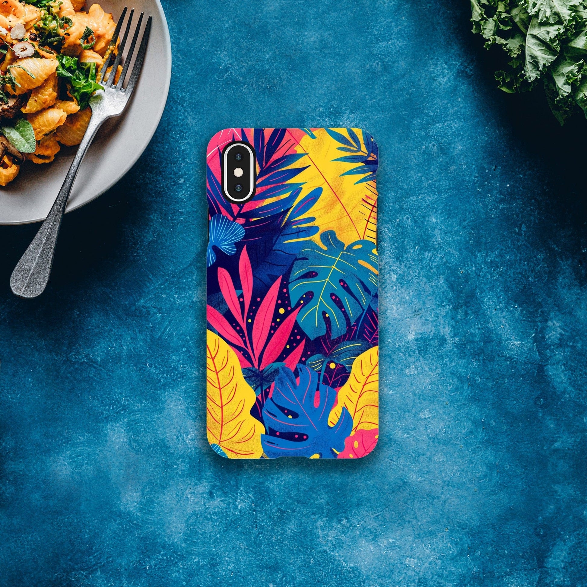 TrendyGuard Print Material Tough case / Apple - iPhone X Neon Tropics iPhone & Samsung Cases