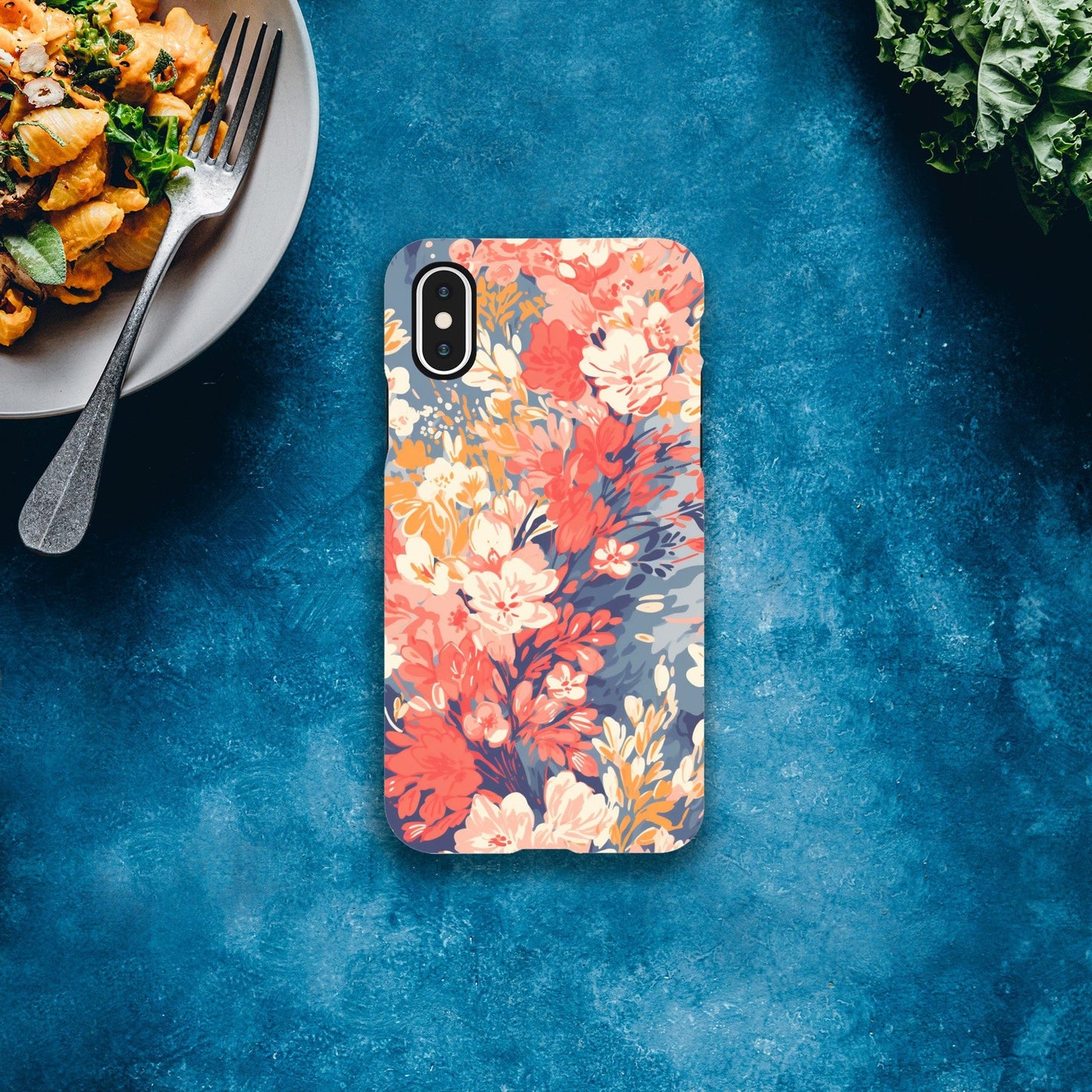TrendyGuard Print Material Tough case / Apple - iPhone X Pastel Flora iPhone & Samsung Cases