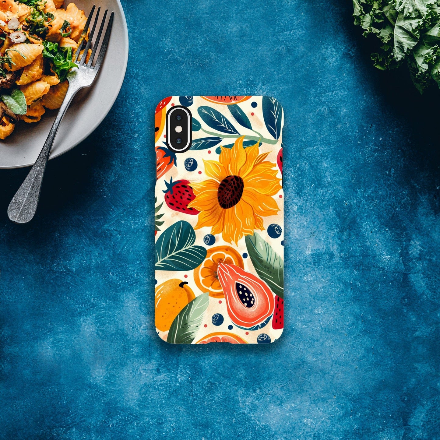 TrendyGuard Print Material Tough case / Apple - iPhone X Sunflower Fruit iPhone & Samsung Cases