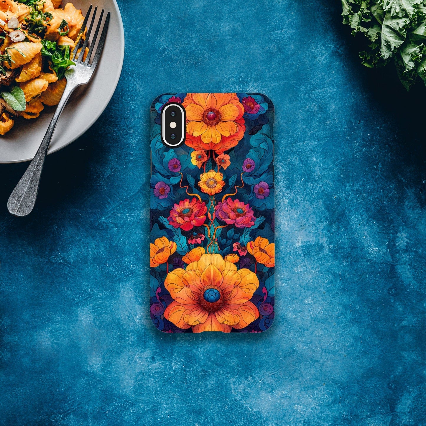 TrendyGuard Print Material Tough case / Apple - iPhone XS Flower Power iPhone & Samsung Cases