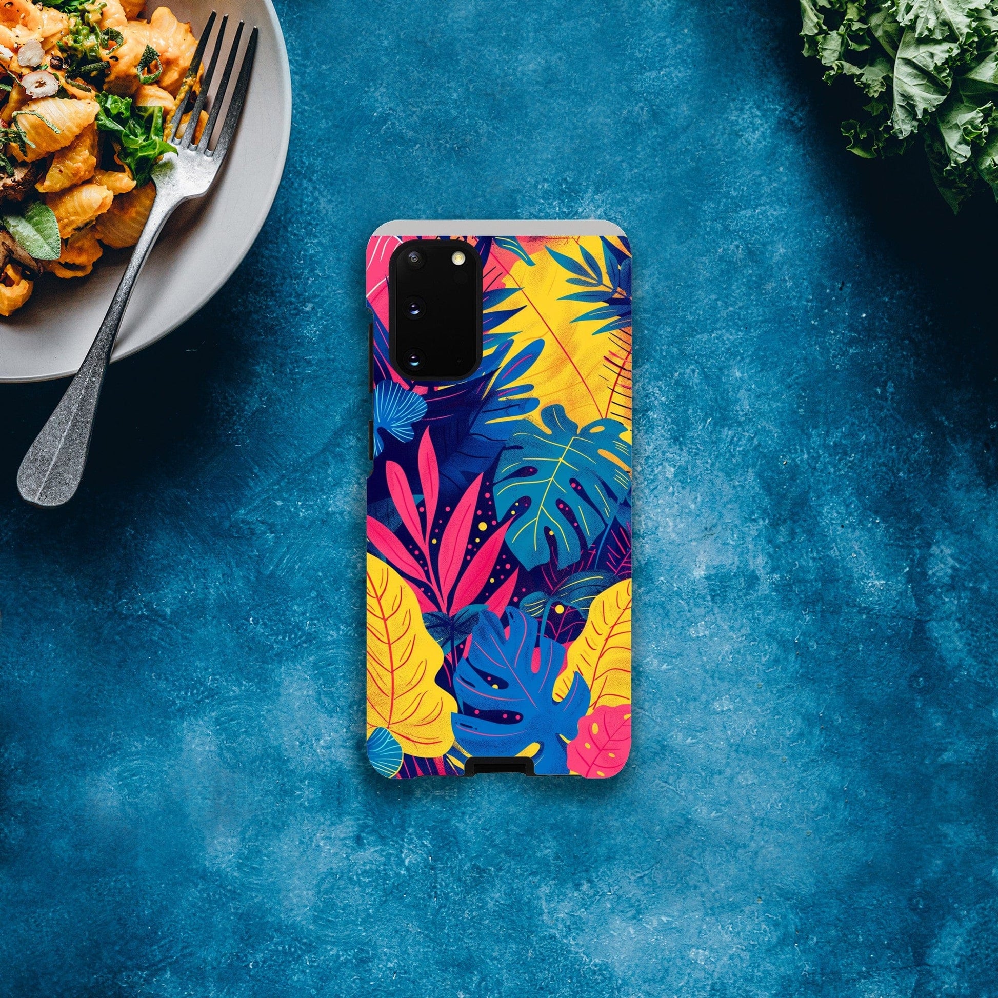 TrendyGuard Print Material Tough case / Samsung - Galaxy S20 Neon Tropics iPhone & Samsung Cases