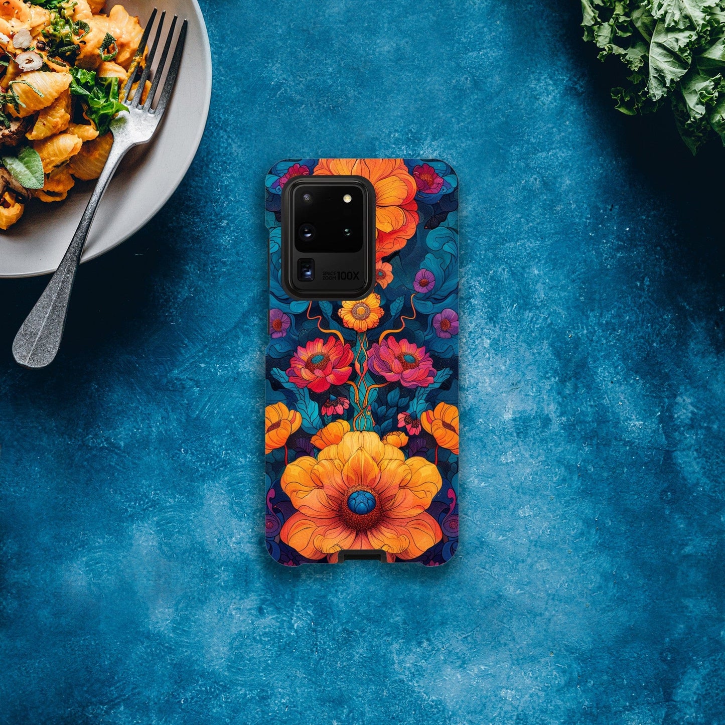 TrendyGuard Print Material Tough case / Samsung - Galaxy S20 Ultra Flower Power iPhone & Samsung Cases