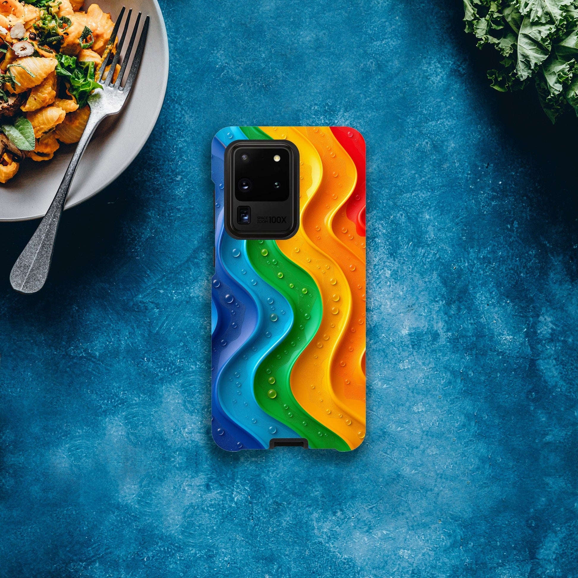 TrendyGuard Print Material Tough case / Samsung - Galaxy S20 Ultra Wet Rainbow iPhone & Samsung Cases