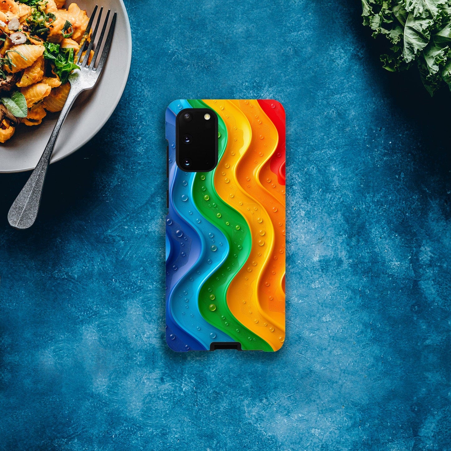 TrendyGuard Print Material Tough case / Samsung - Galaxy S20 Wet Rainbow iPhone & Samsung Cases