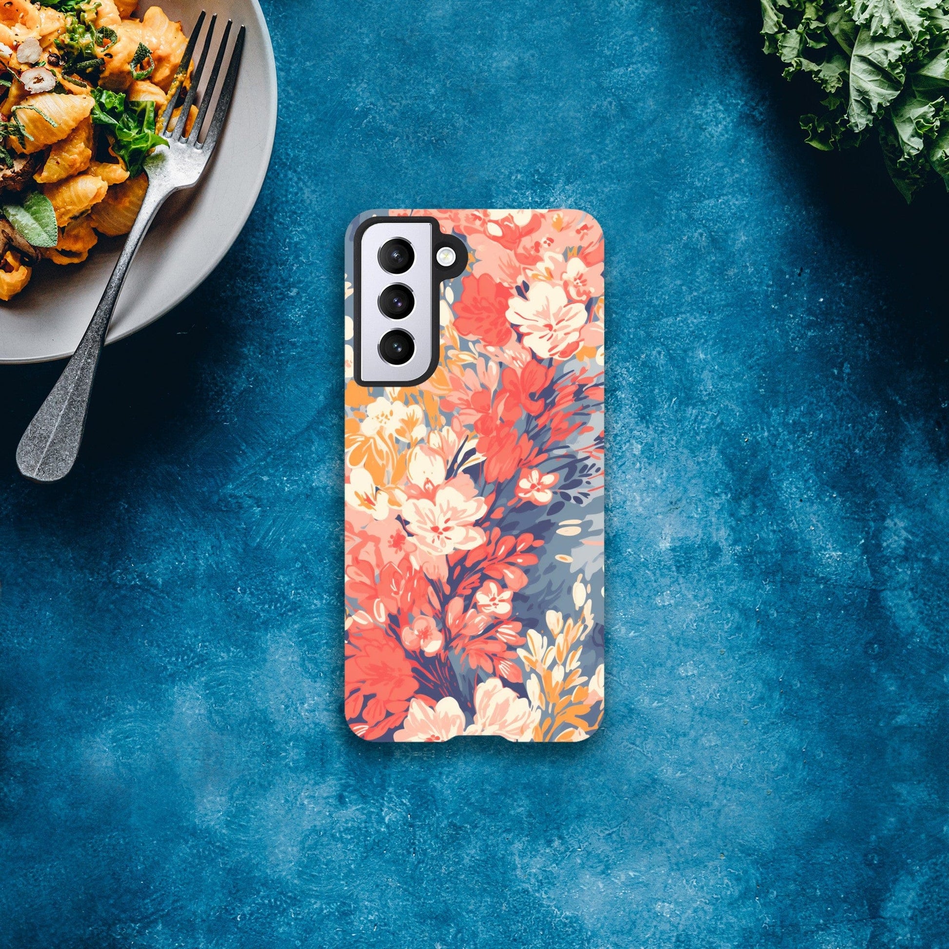 TrendyGuard Print Material Tough case / Samsung - Galaxy S21 Pastel Flora iPhone & Samsung Cases