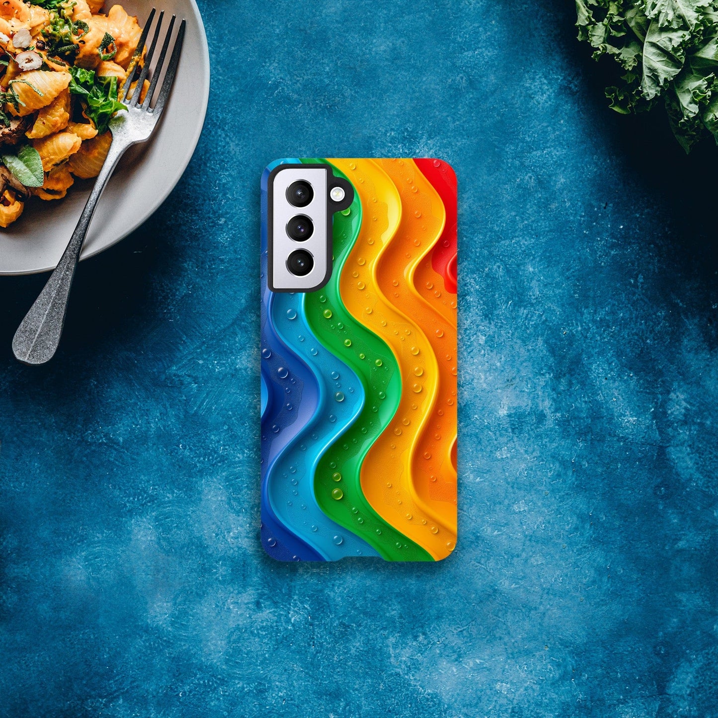 TrendyGuard Print Material Tough case / Samsung - Galaxy S21 Wet Rainbow iPhone & Samsung Cases