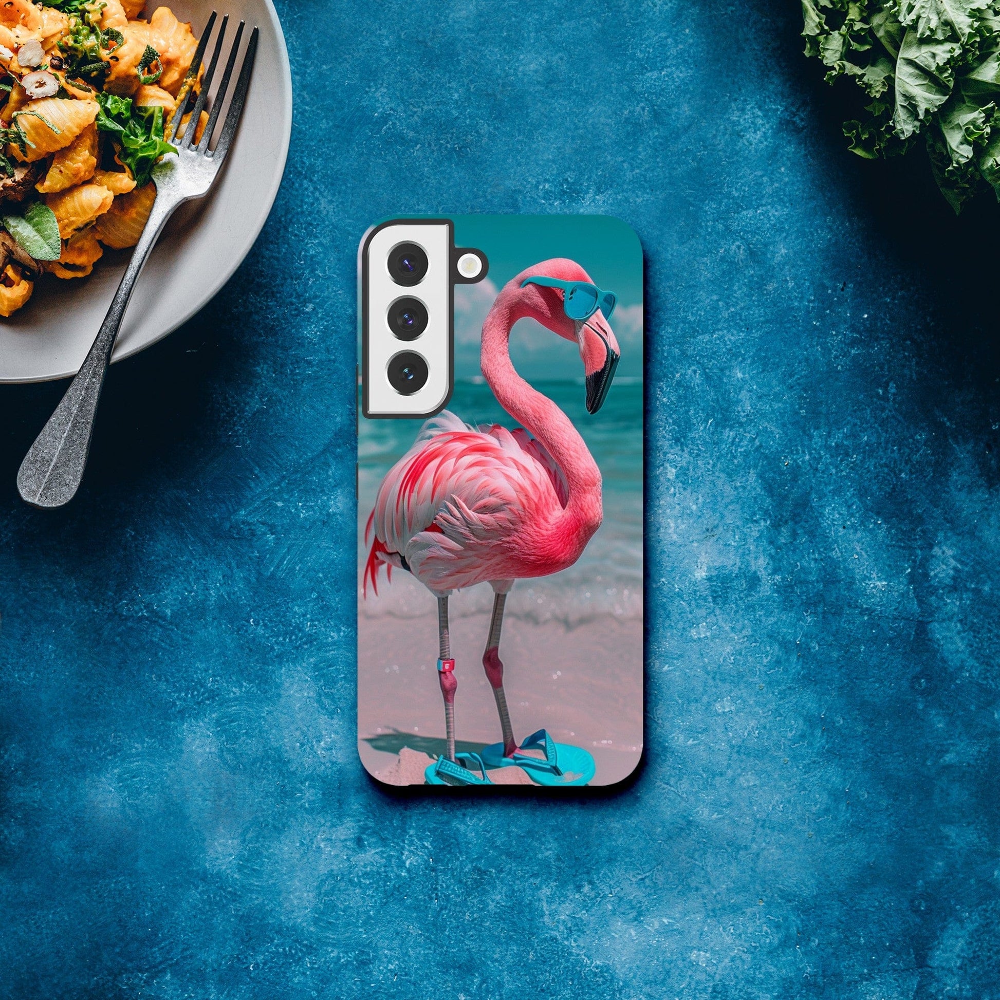 TrendyGuard Print Material Tough case / Samsung - Galaxy S22 Aruba Flamingo iPhone & Samsung Cases