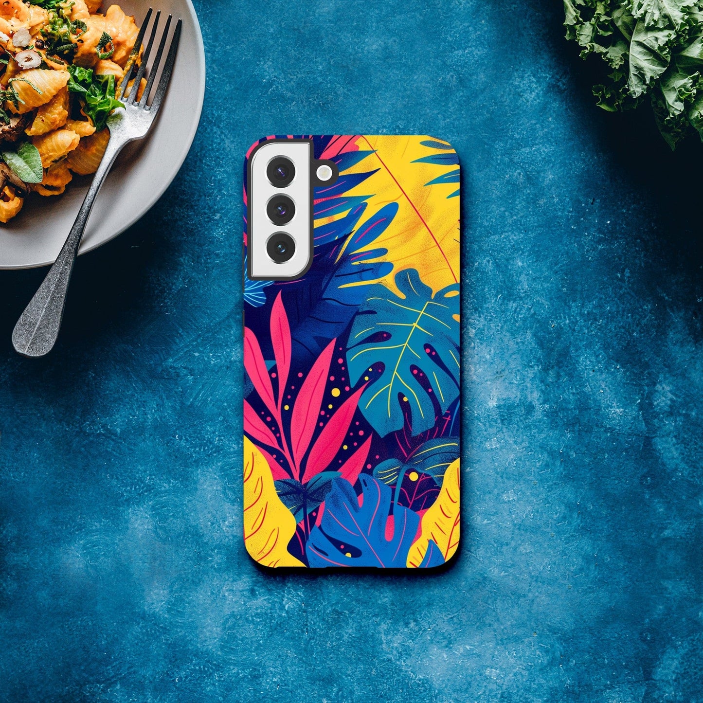 TrendyGuard Print Material Tough case / Samsung - Galaxy S22 Plus Neon Tropics iPhone & Samsung Cases